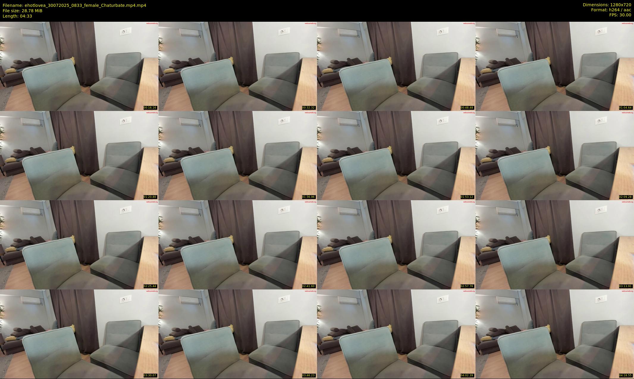 ehotlovea — 5 minute Chaturbate female cam show recording, 720p, Jul 30, 2025