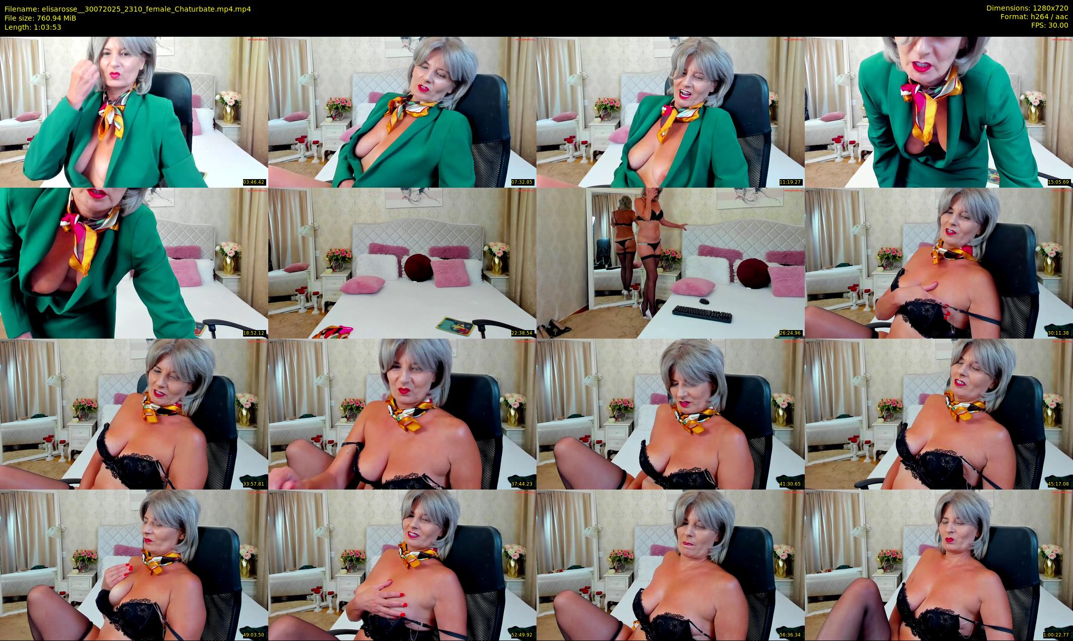 elisarosse_ — 64 minute Chaturbate female cam show recording, 720p, Jul 30, 2025