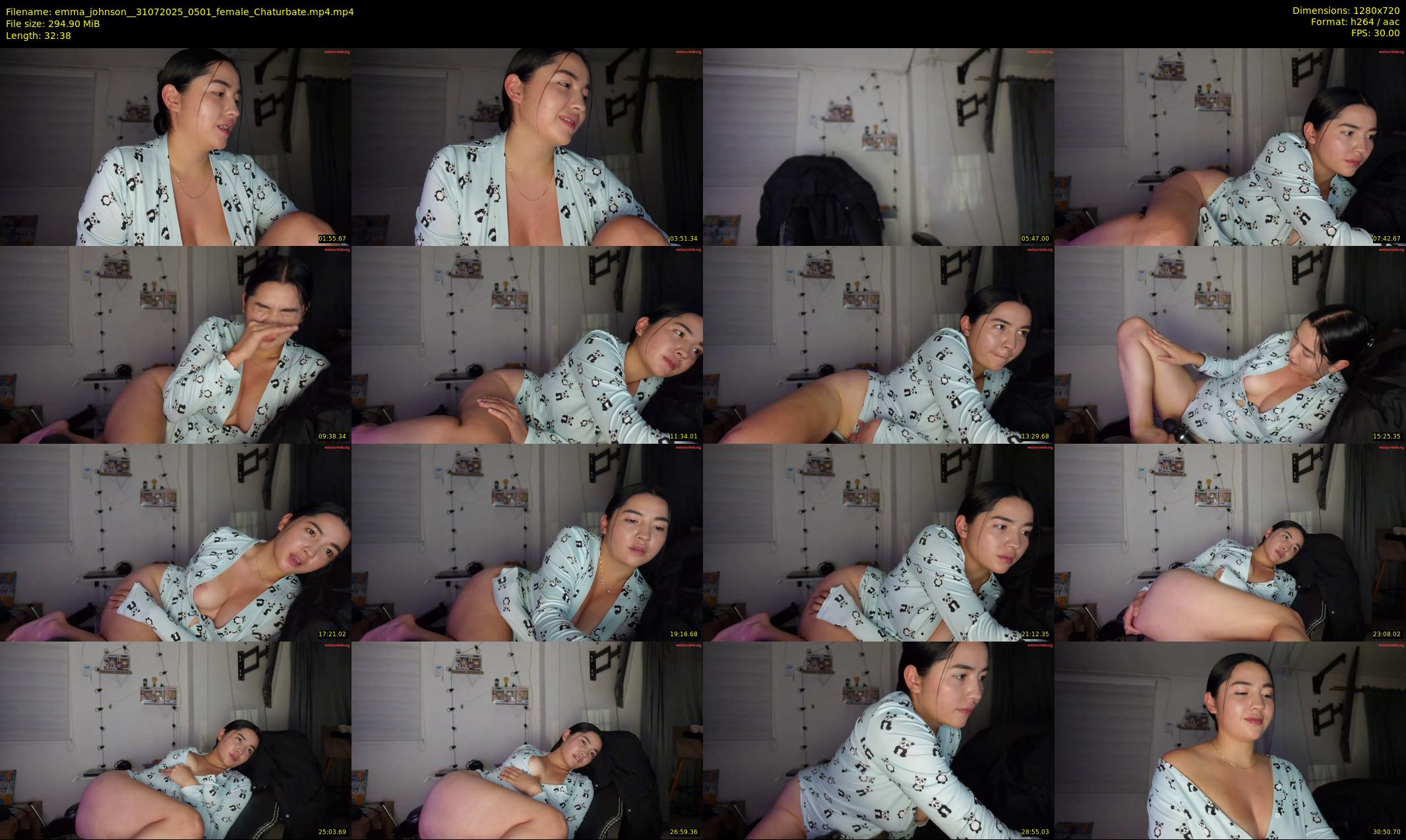 emma_johnson_ — 33 minute Chaturbate female cam show recording, 720p, Jul 31, 2025
