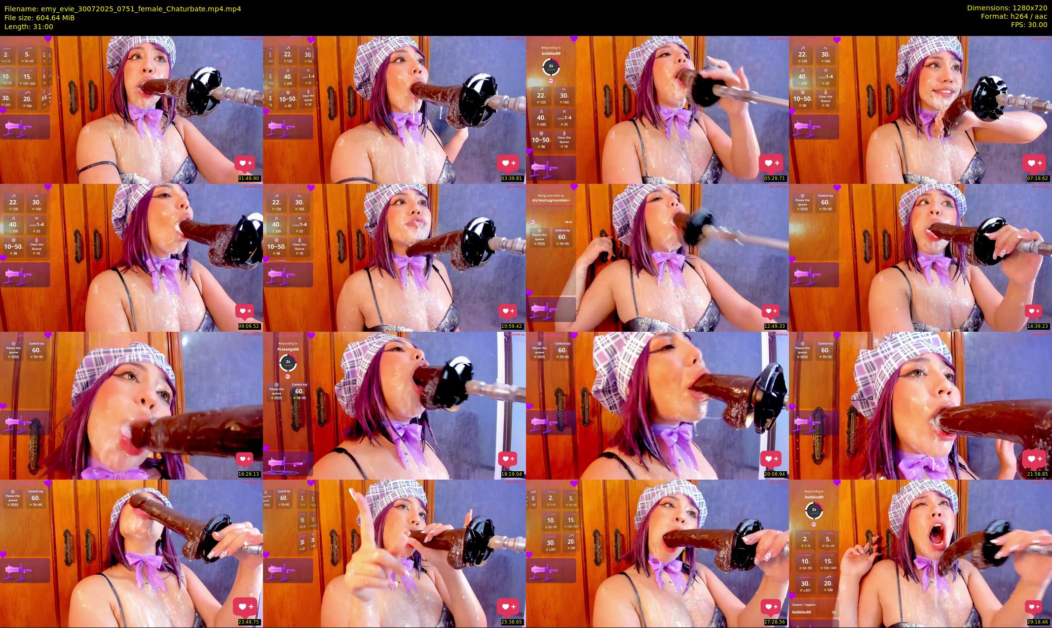 emy_evie — 31 minute Chaturbate female cam show recording, 720p, Jul 30, 2025