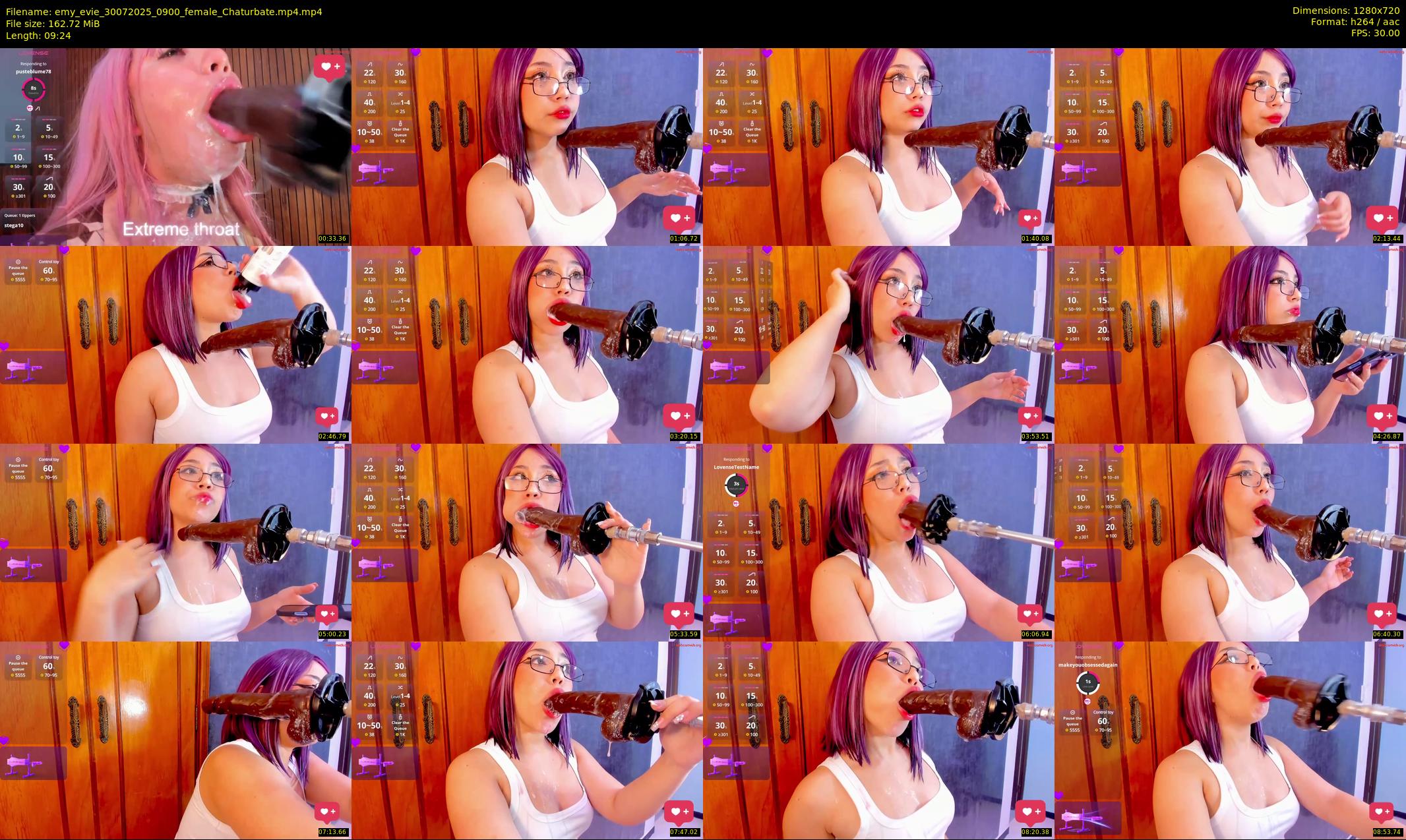 emy_evie — 10 minute Chaturbate female cam show recording, 720p, Jul 30, 2025