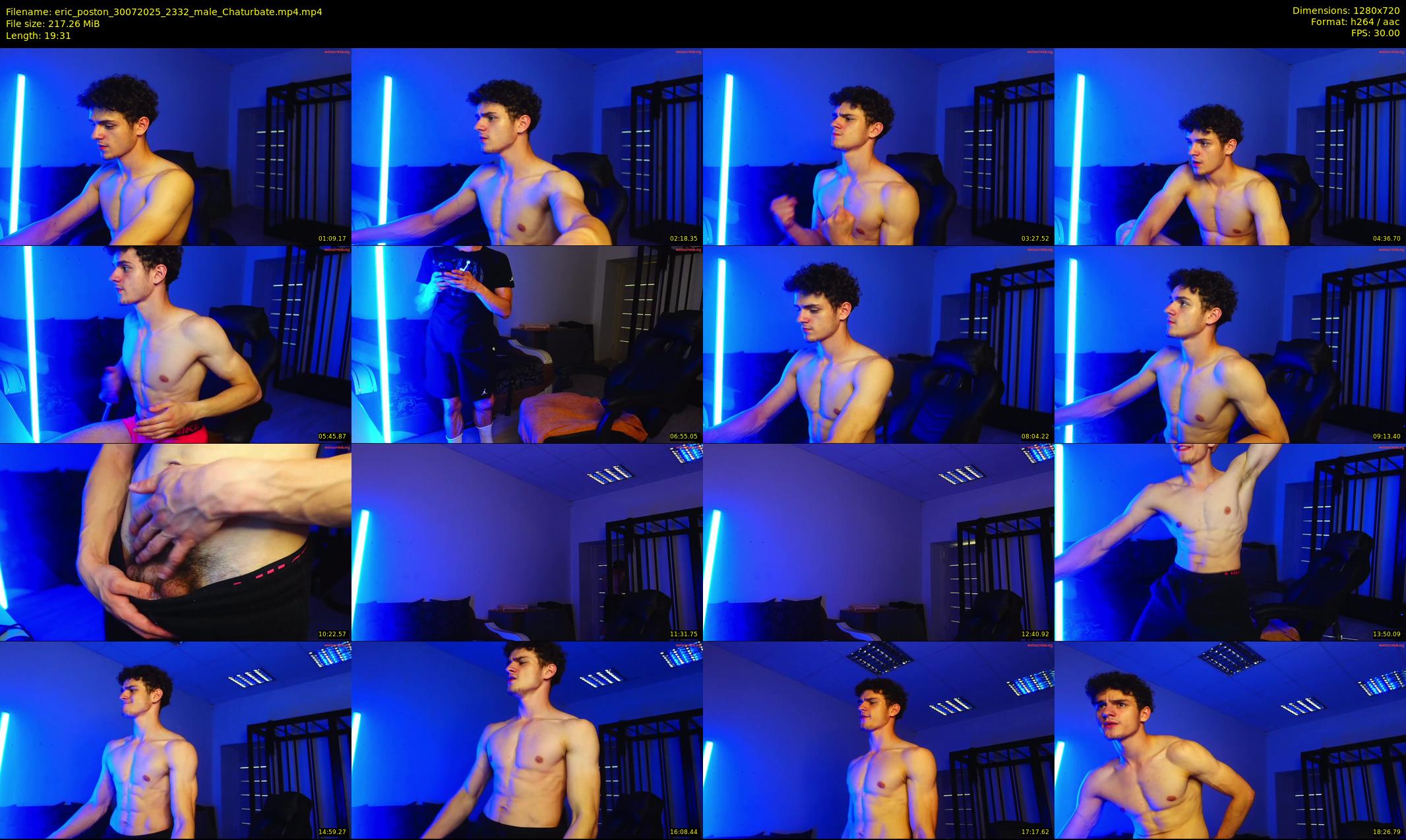 eric_poston — 20 minute Chaturbate male cam show recording, 720p, Jul 30, 2025