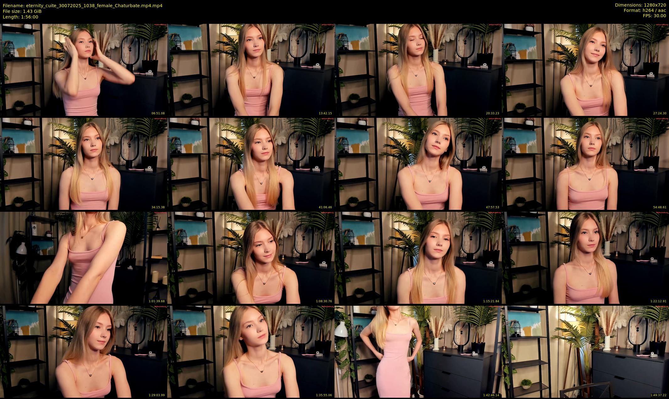 eternity_cuite — 116 minute Chaturbate female cam show recording, 720p, Jul 30, 2025