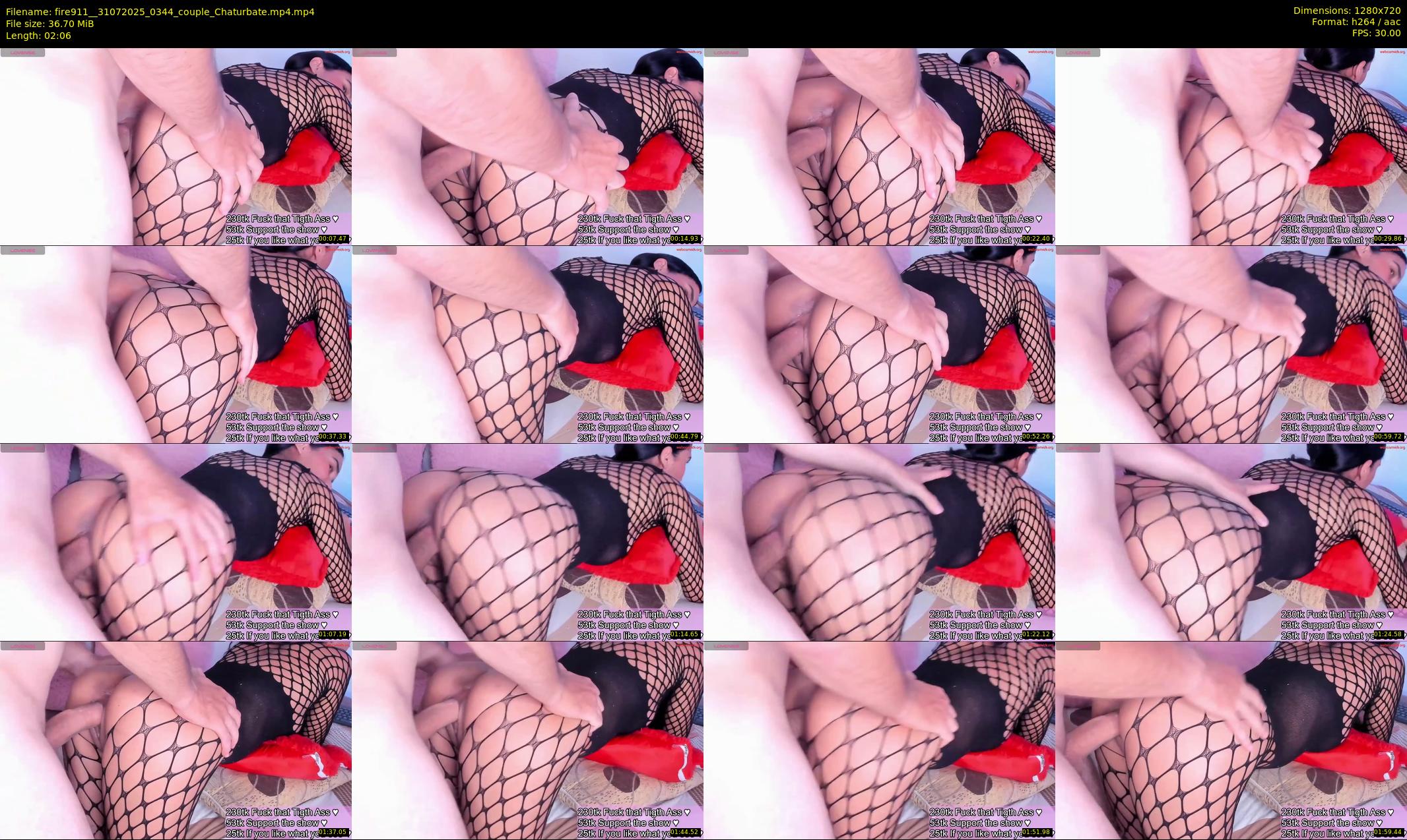 fire911_ — 3 minute Chaturbate couple cam show recording, 720p, Jul 31, 2025