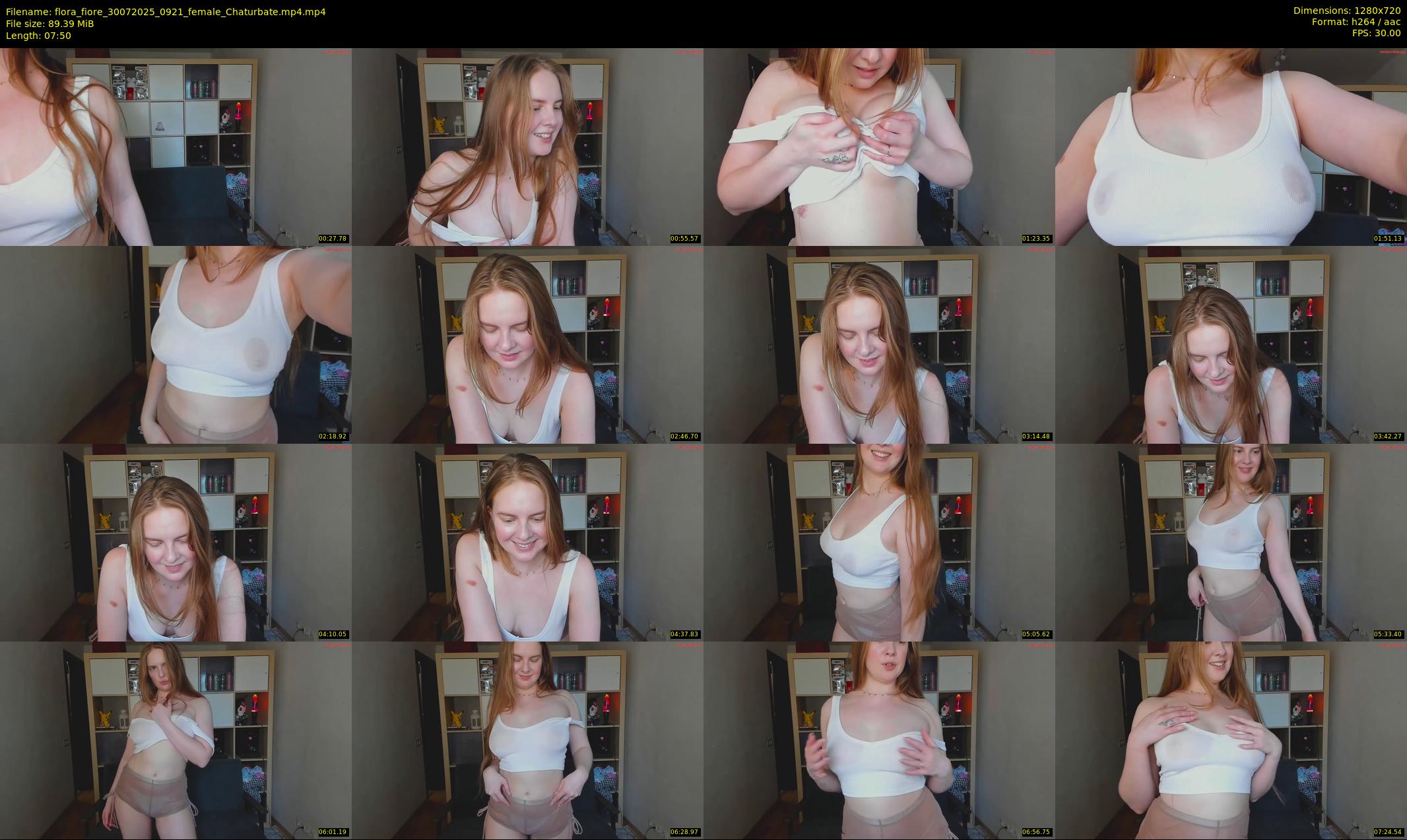 flora_fiore — 8 minute Chaturbate female cam show recording, 720p, Jul 30, 2025