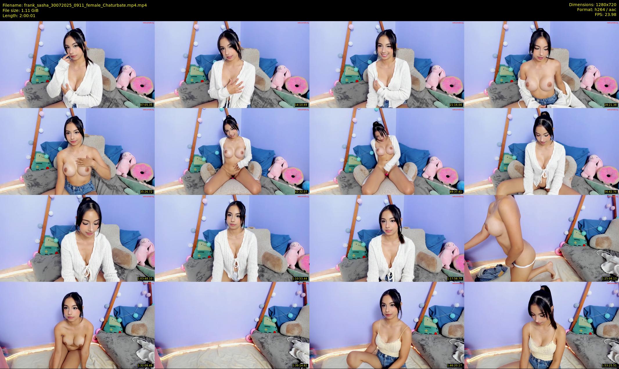 frank_sasha — 121 minute Chaturbate couple cam show recording, 720p, Jul 30, 2025