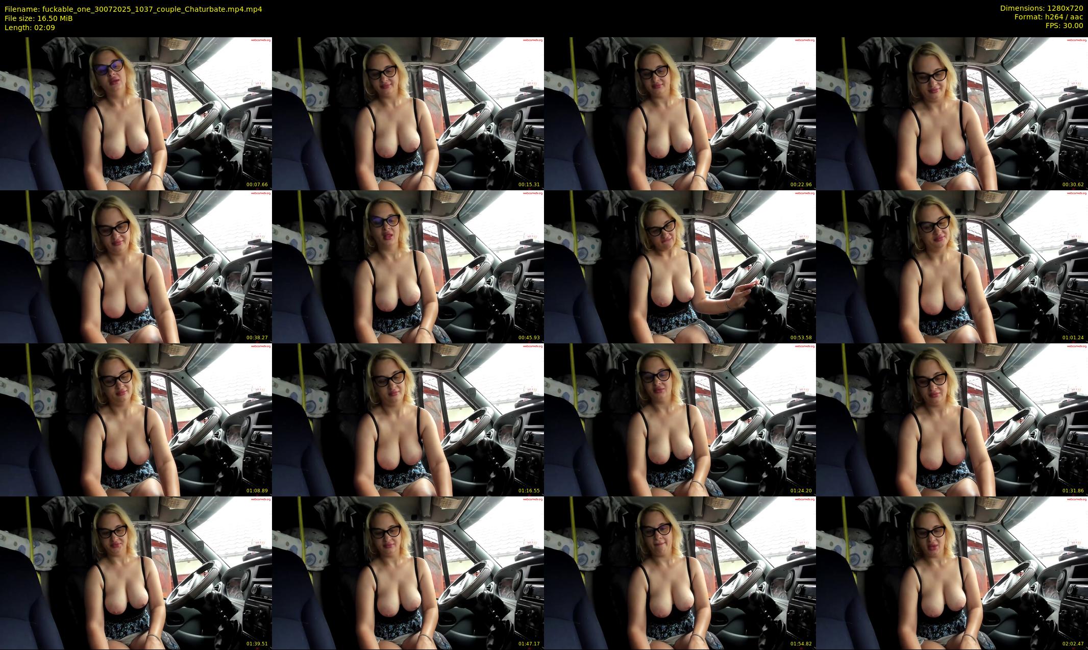 fuckable_one — 3 minute Chaturbate couple cam show recording, 720p, Jul 30, 2025