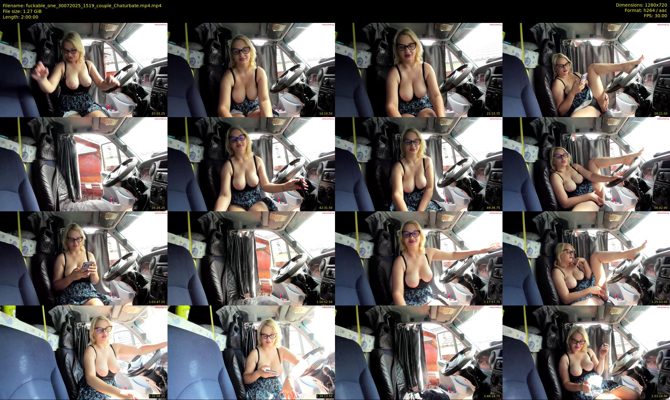fuckable_one — 120 minute Chaturbate couple cam show recording, 720p, Jul 30, 2025