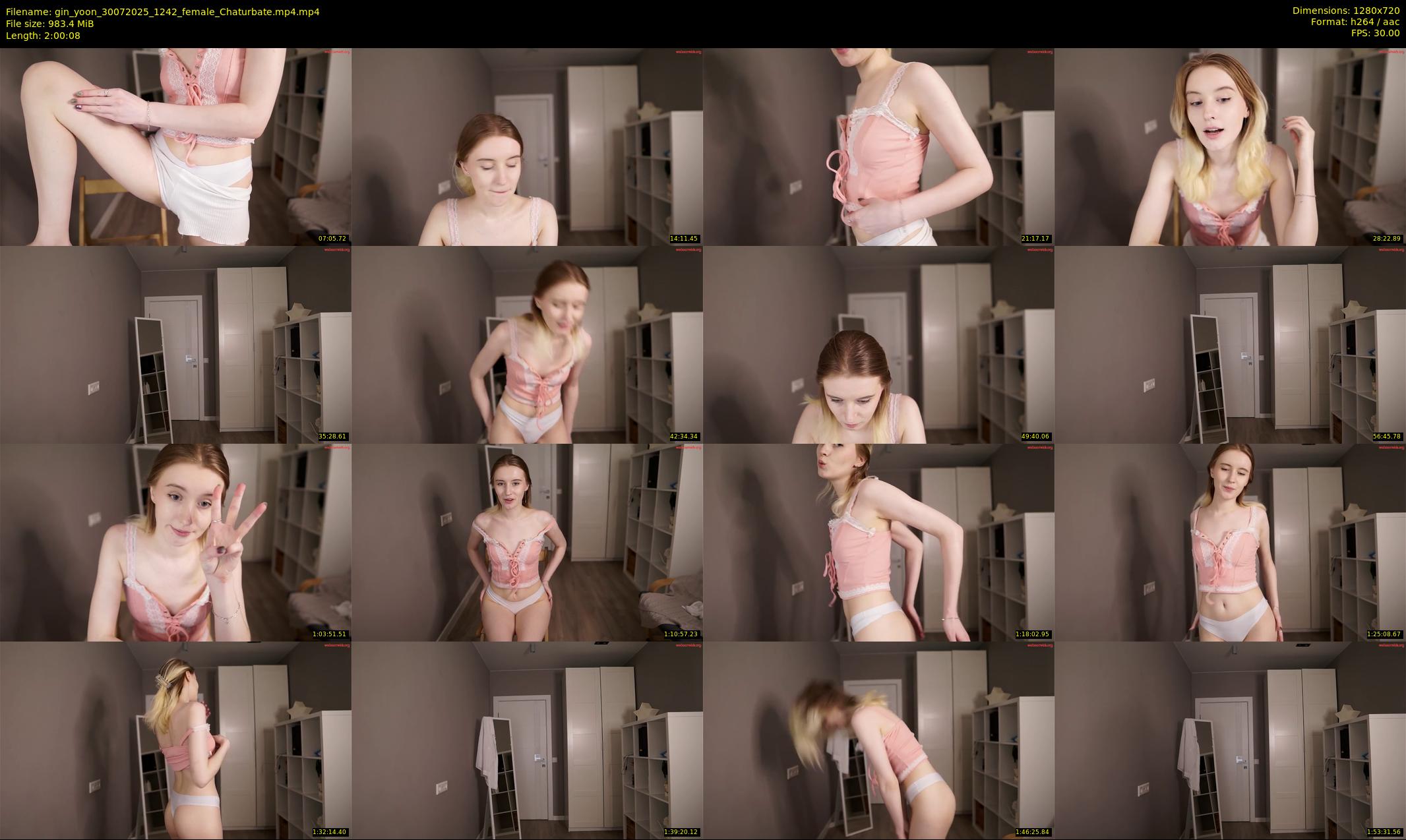 gin_yoon — 121 minute Chaturbate female cam show recording, 720p, Jul 30, 2025