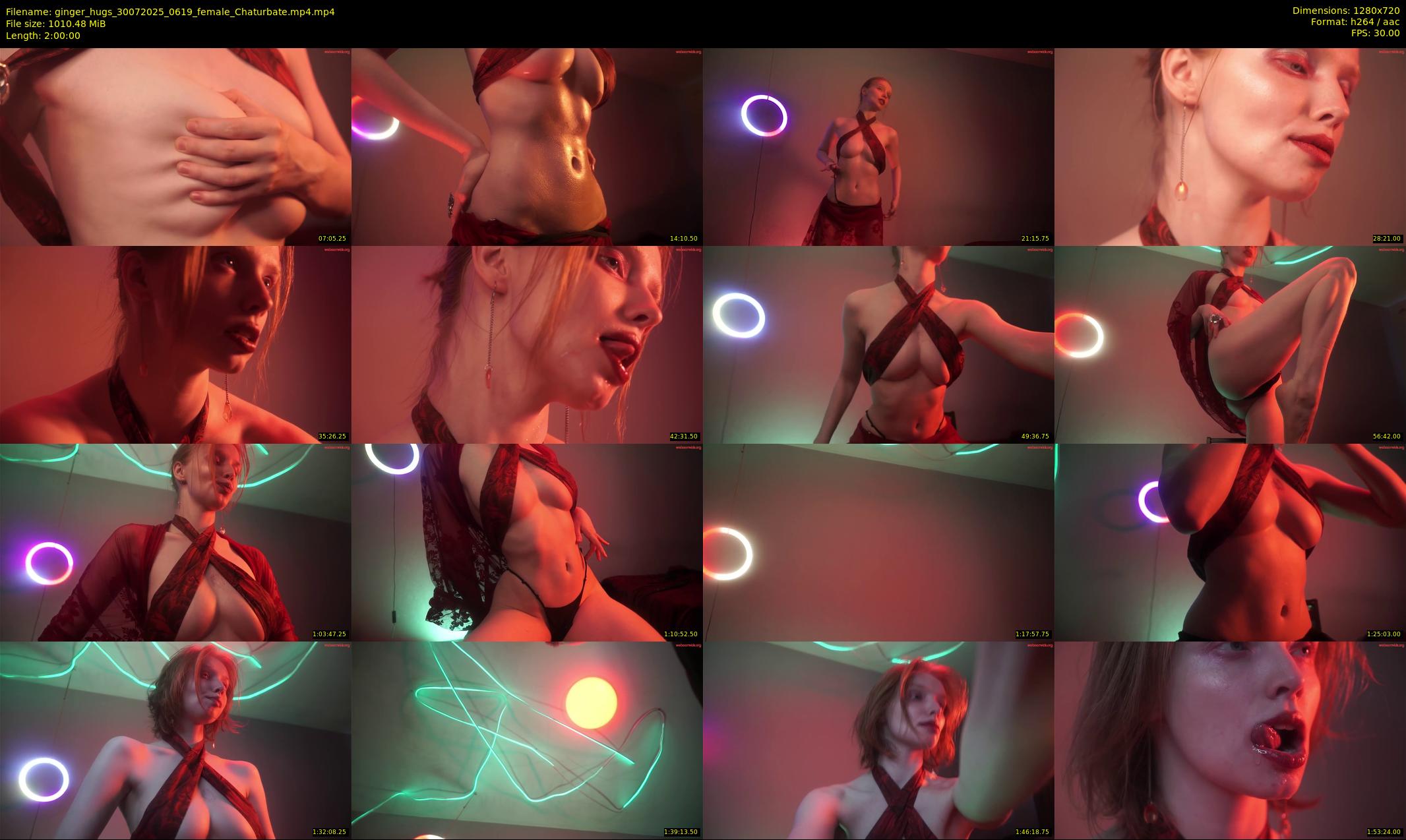ginger_hugs — 120 minute Chaturbate female cam show recording, 720p, Jul 30, 2025