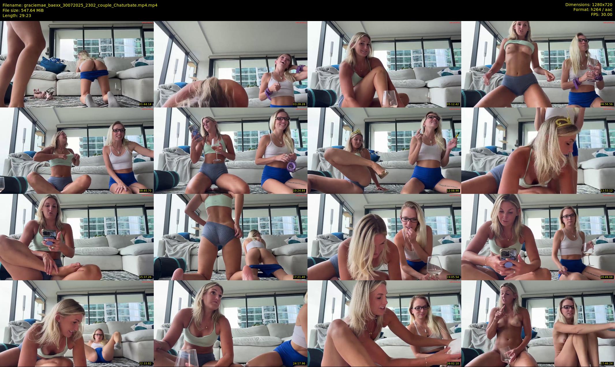 graciemae_baexx — 30 minute Chaturbate female cam show recording, 720p, Jul 30, 2025