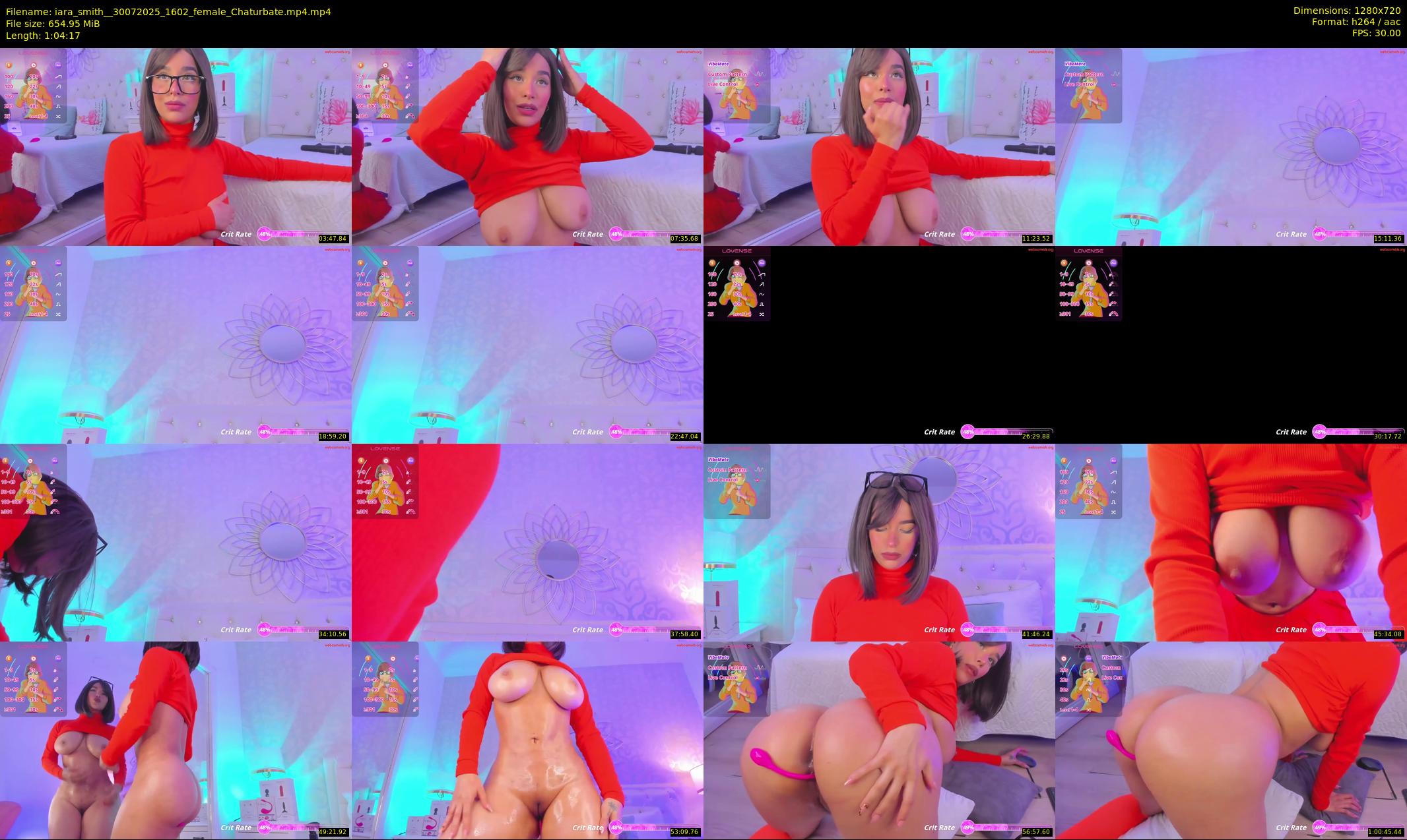 iara_smith_ — 65 minute Chaturbate female cam show recording, 720p, Jul 30, 2025