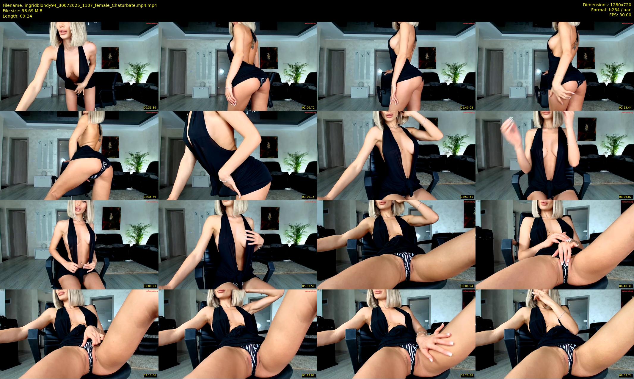 ingridblondy94 — 10 minute Chaturbate female cam show recording, 720p, Jul 30, 2025