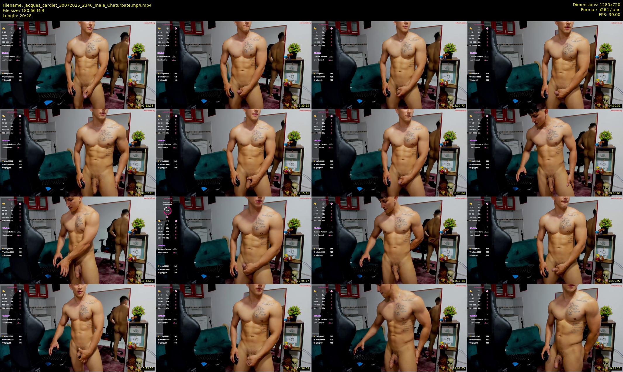 jacques_cardiet — 21 minute Chaturbate male cam show recording, 720p, Jul 30, 2025
