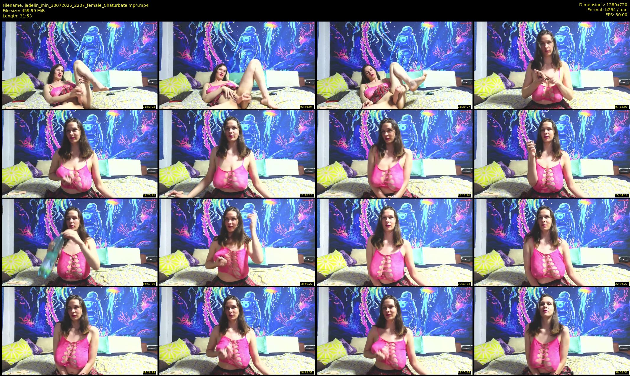 jadelin_min — 32 minute Chaturbate female cam show recording, 720p, Jul 30, 2025