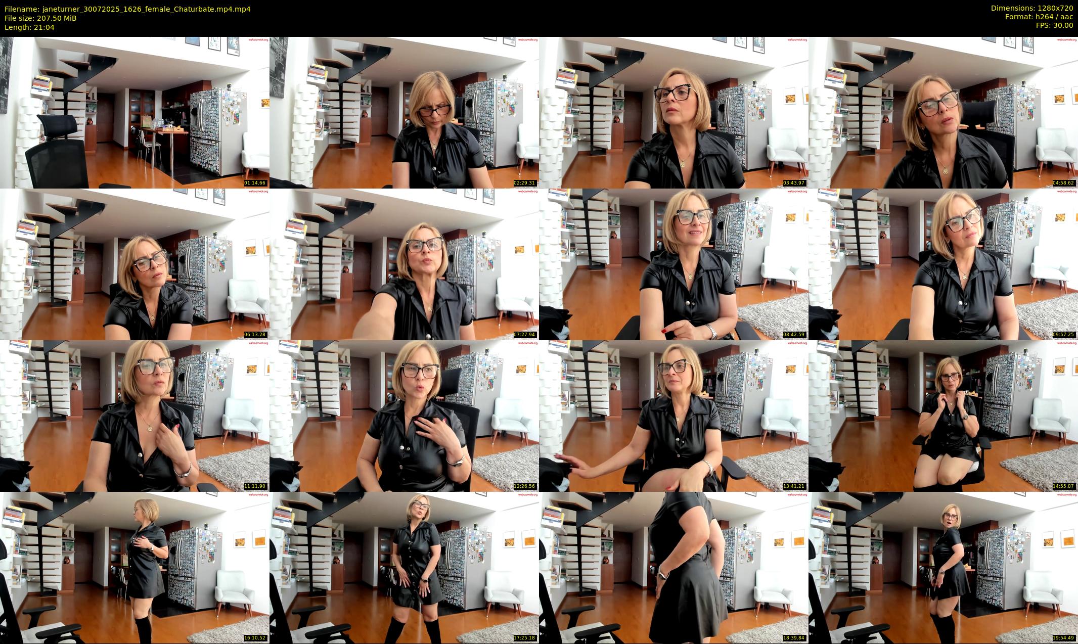 janeturner — 22 minute Chaturbate female cam show recording, 720p, Jul 30, 2025