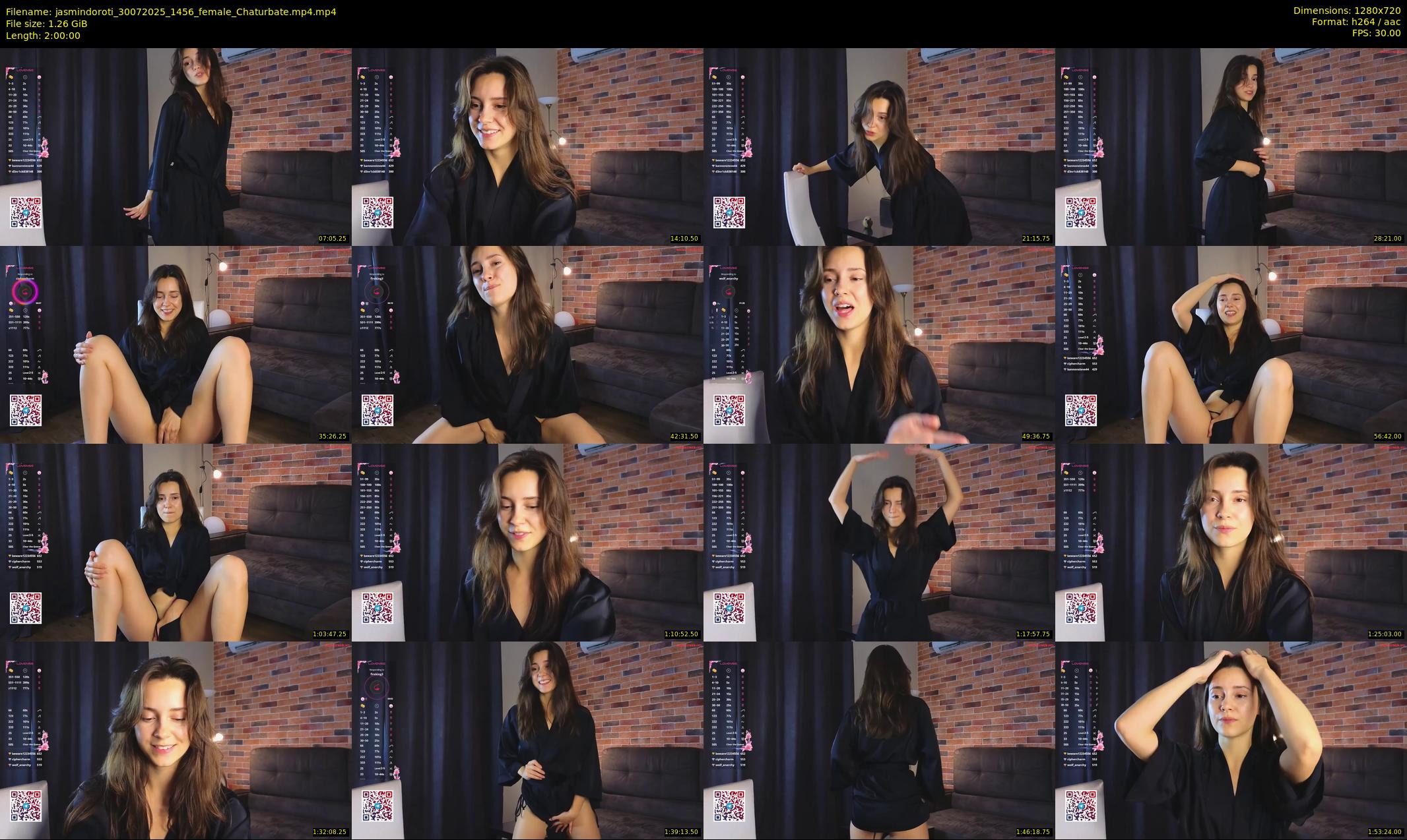 jasmindoroti — 120 minute Chaturbate female cam show recording, 720p, Jul 30, 2025