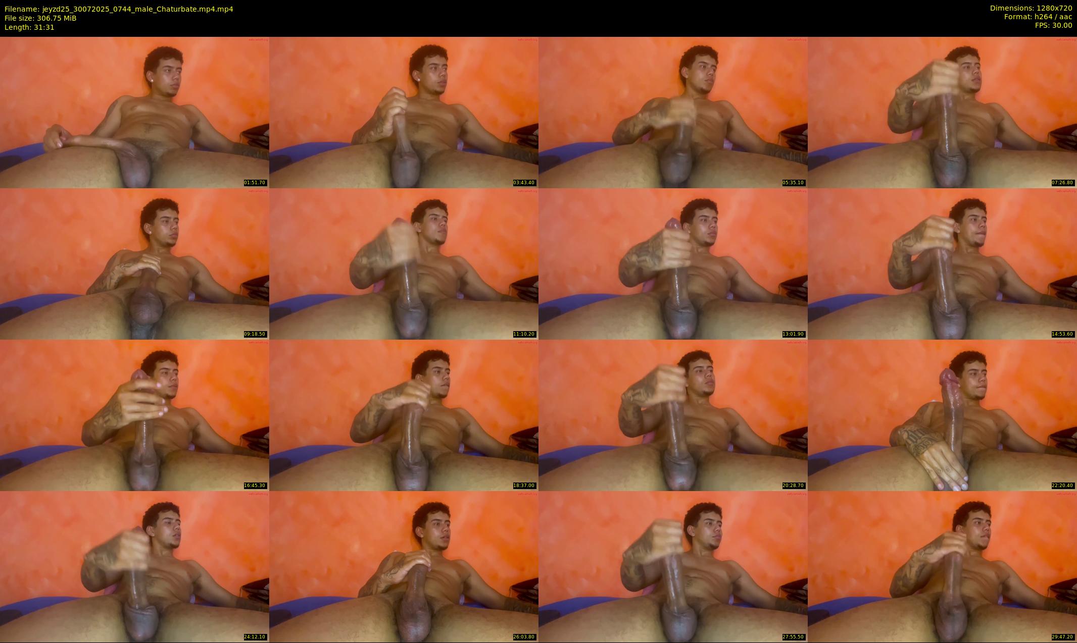 jeyzd25 — 32 minute Chaturbate male cam show recording, 720p, Jul 30, 2025