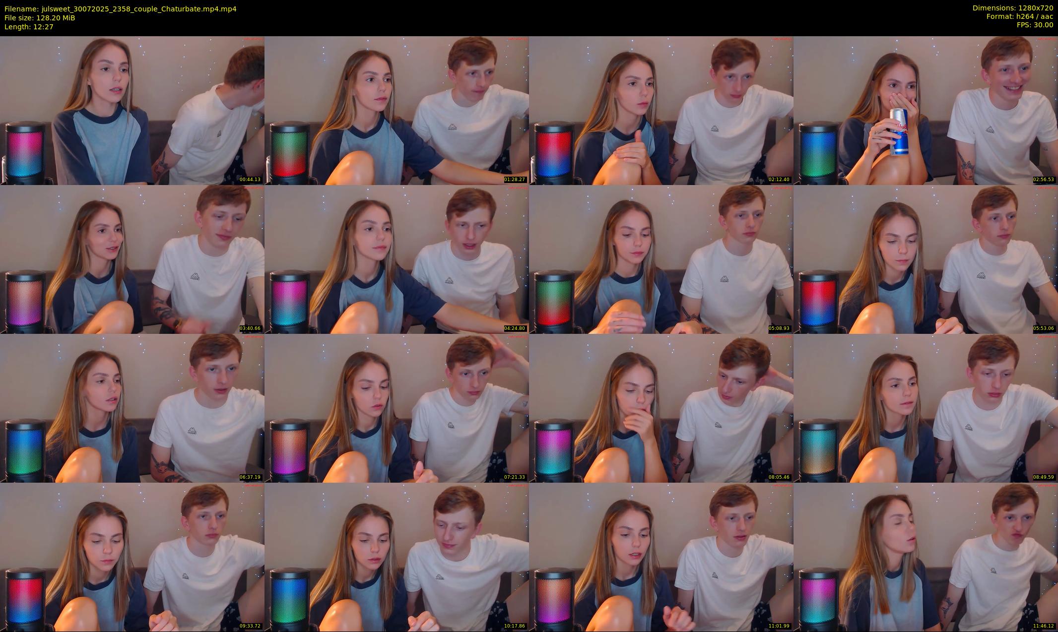 julsweet — 13 minute Chaturbate male cam show recording, 720p, Jul 30, 2025