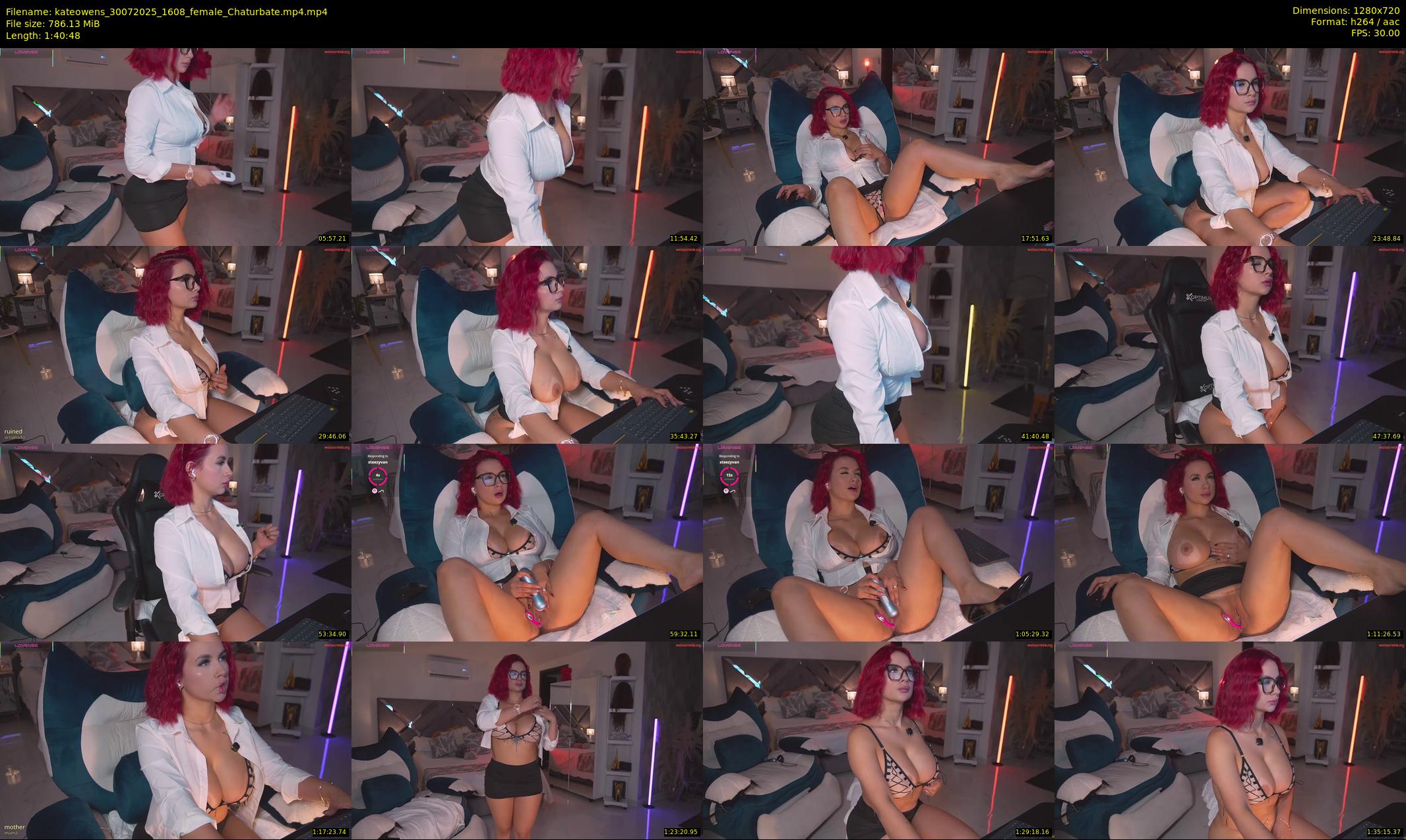 kateowens — 101 minute Chaturbate female cam show recording, 720p, Jul 30, 2025