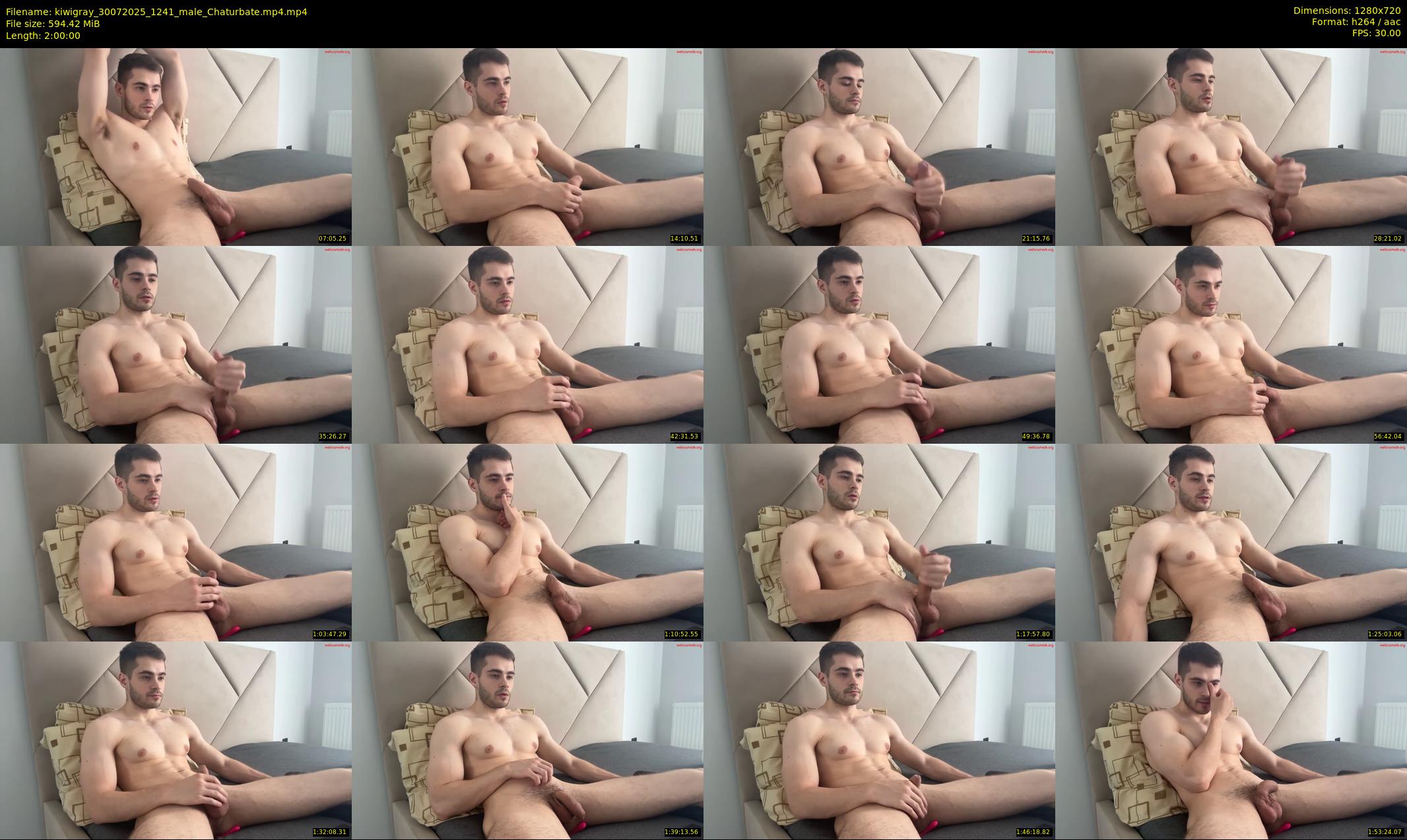 kiwigray — 120 minute Chaturbate male cam show recording, 720p, Jul 30, 2025