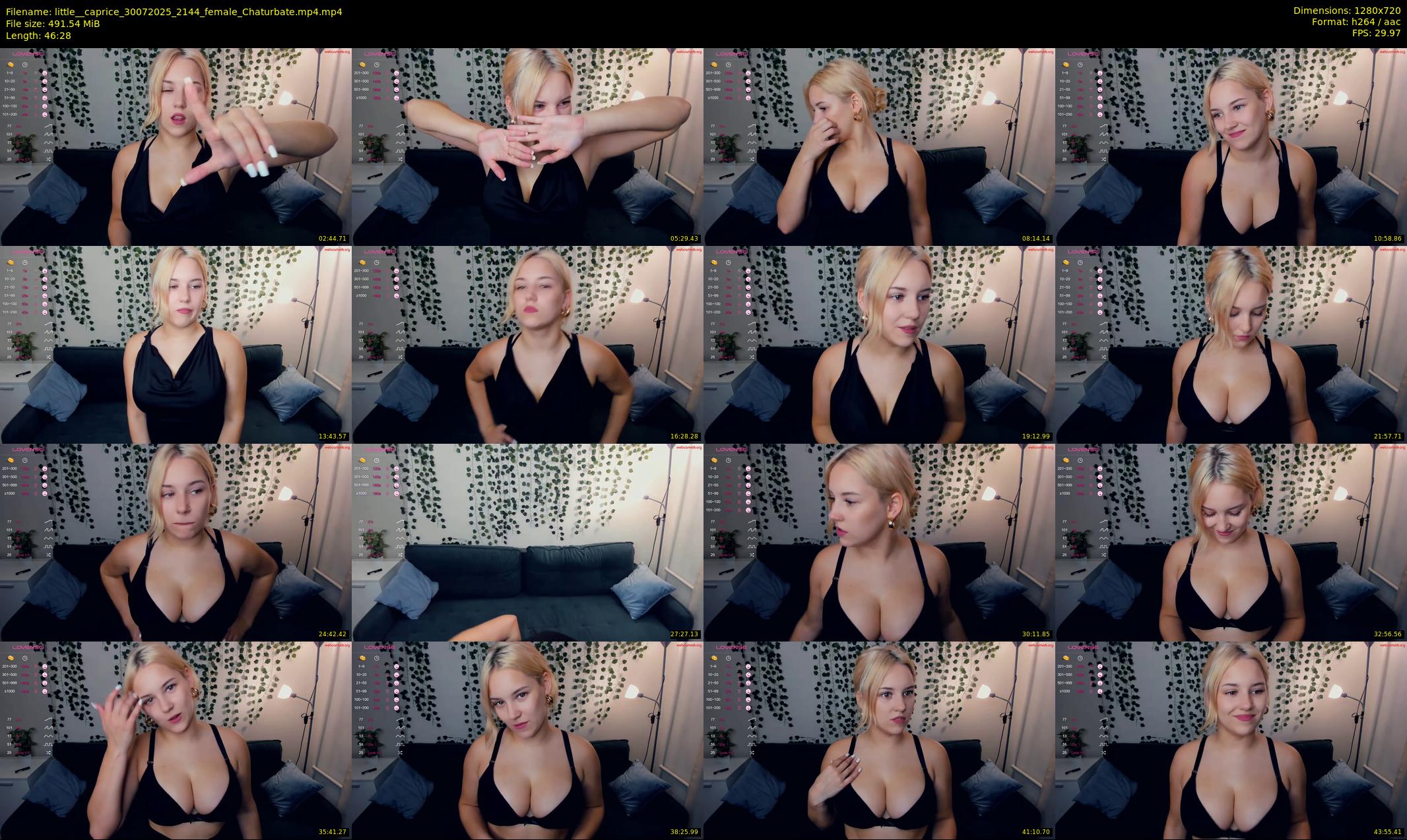 little__caprice — 47 minute Chaturbate female cam show recording, 720p, Jul 30, 2025