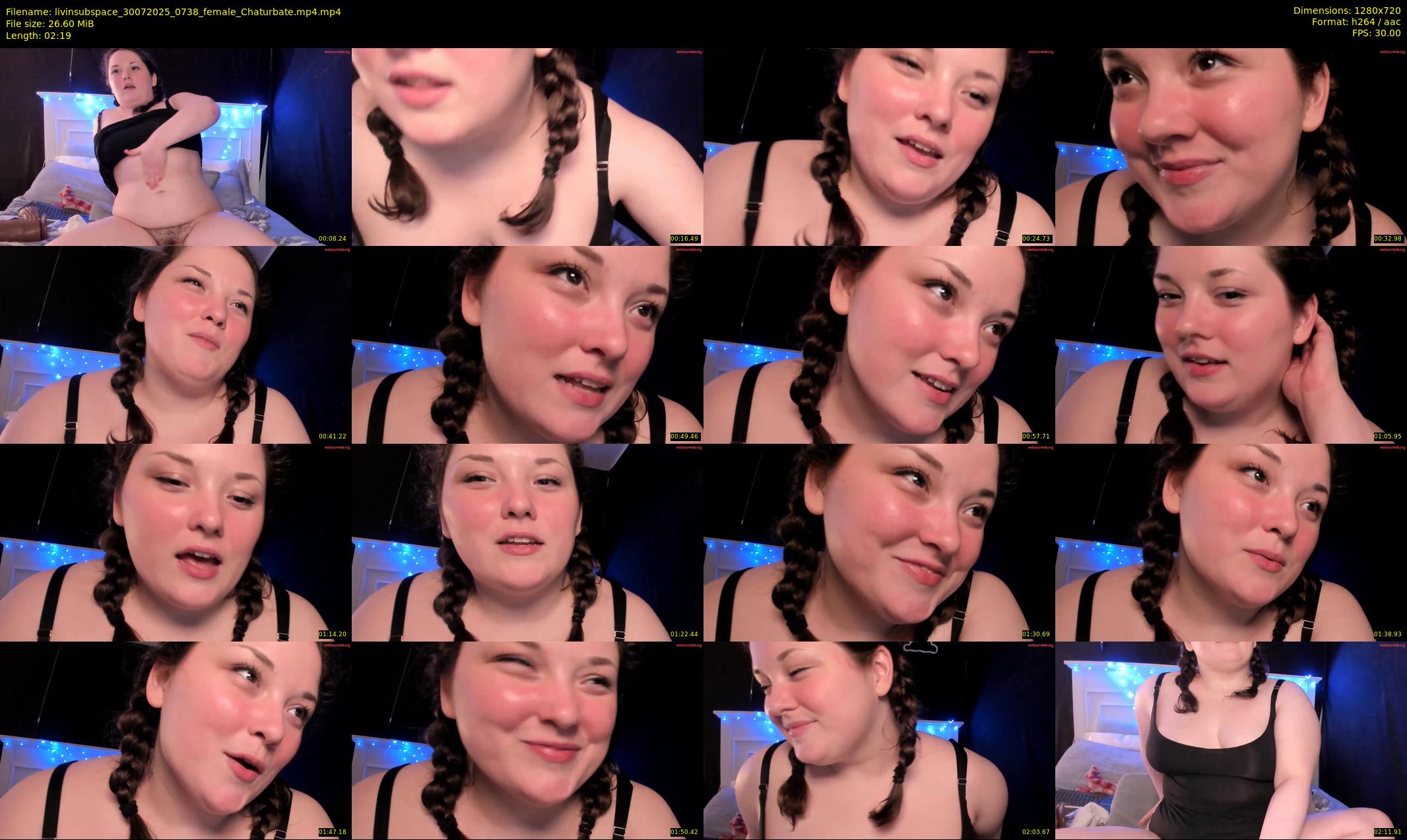 livinsubspace — 3 minute Chaturbate female cam show recording, 720p, Jul 30, 2025