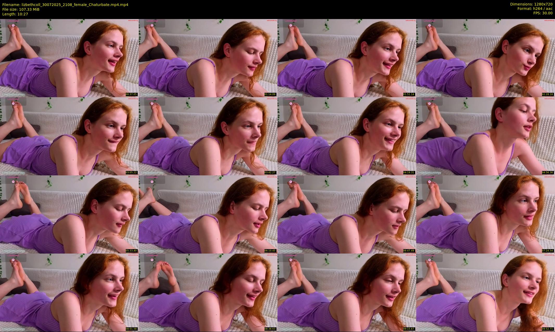 lizbethcoll — 11 minute Chaturbate female cam show recording, 720p, Jul 30, 2025