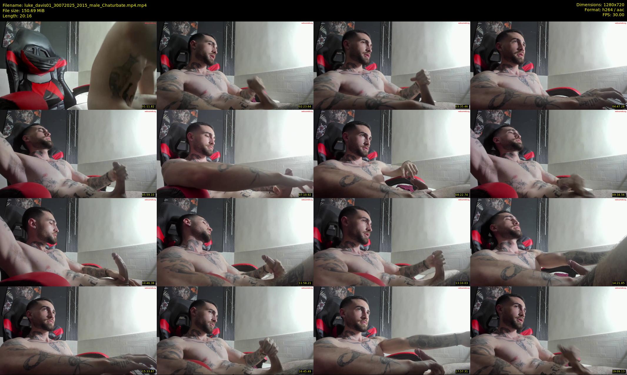 luke_davis01 — 21 minute Chaturbate male cam show recording, 720p, Jul 30, 2025