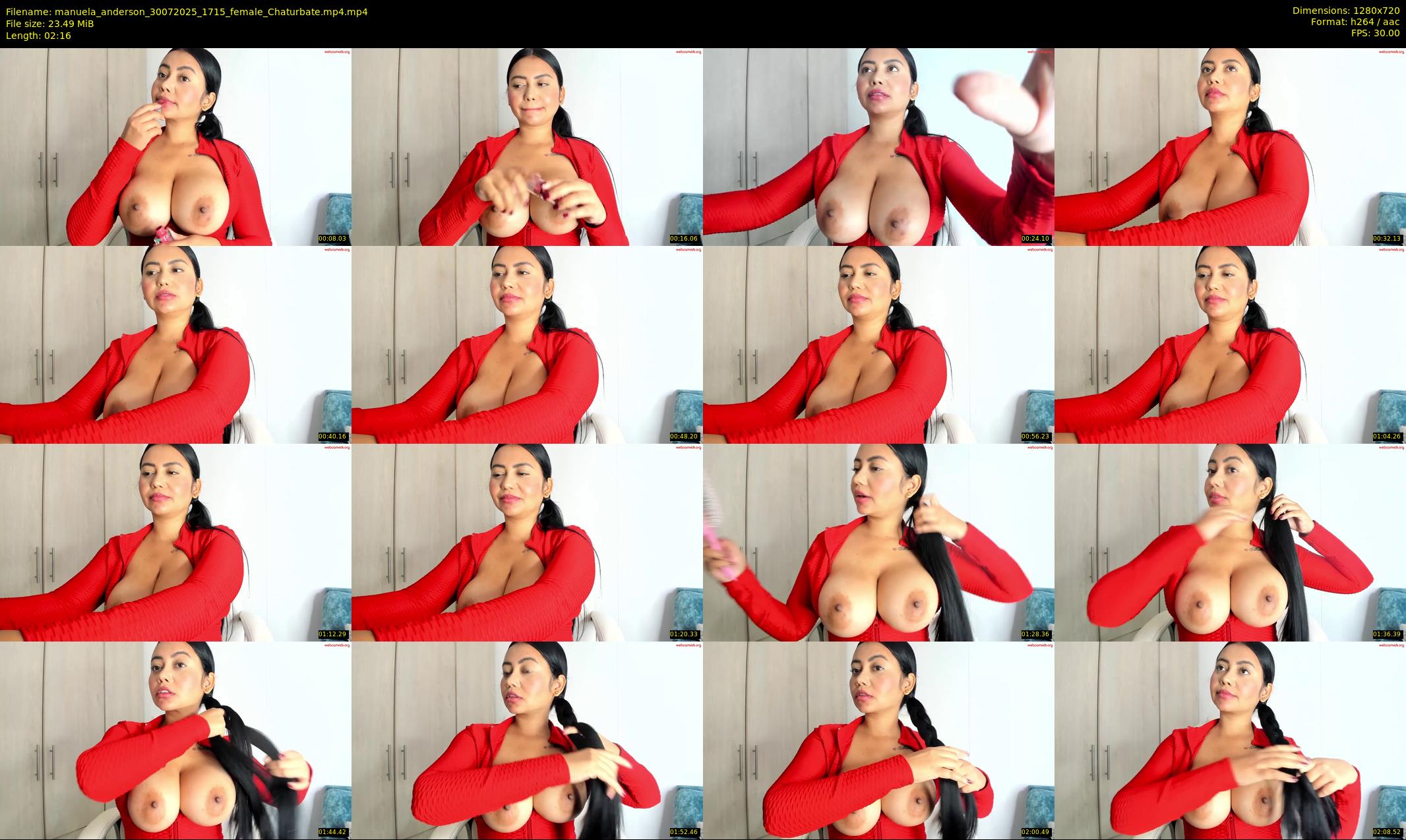 manuela_anderson — 3 minute Chaturbate female cam show recording, 720p, Jul 30, 2025