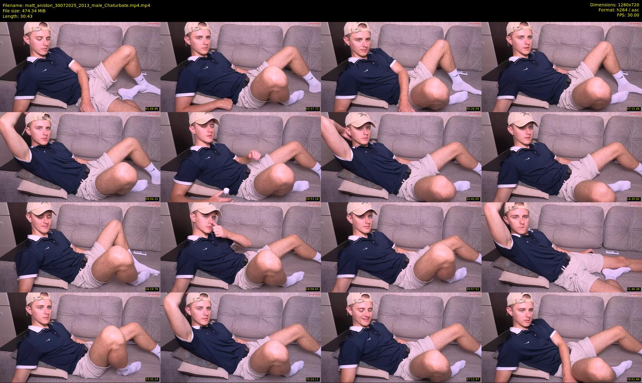 matt_aniston — 31 minute Chaturbate male cam show recording, 720p, Jul 30, 2025