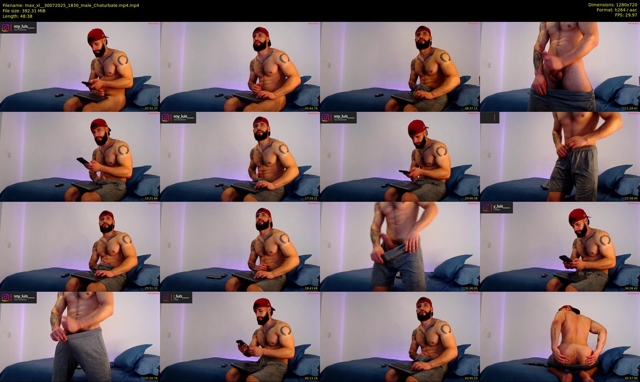 max_xl_ — 49 minute Chaturbate male cam show recording, 720p, Jul 30, 2025