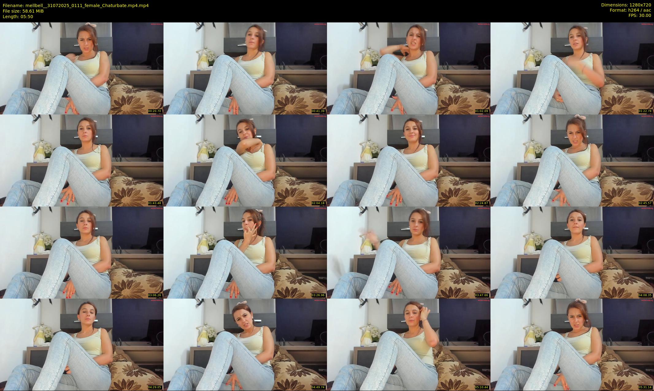 mellbell_ — 6 minute Chaturbate female cam show recording, 720p, Jul 31, 2025