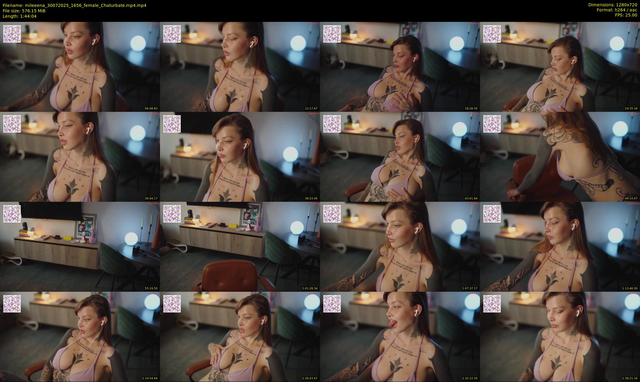 mileeena — 105 minute Chaturbate female cam show recording, 720p, Jul 30, 2025