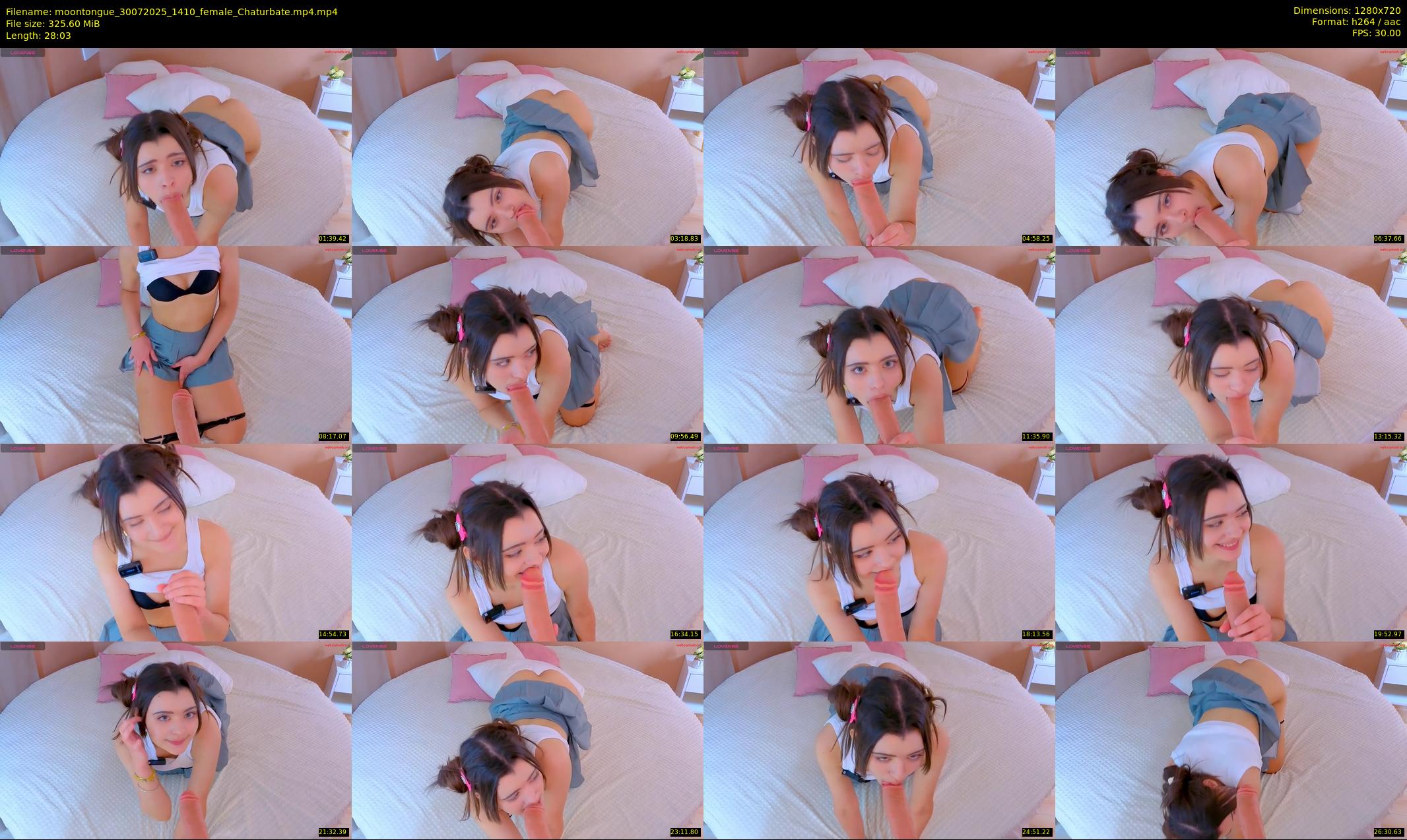 moontongue — 29 minute Chaturbate female cam show recording, 720p, Jul 30, 2025
