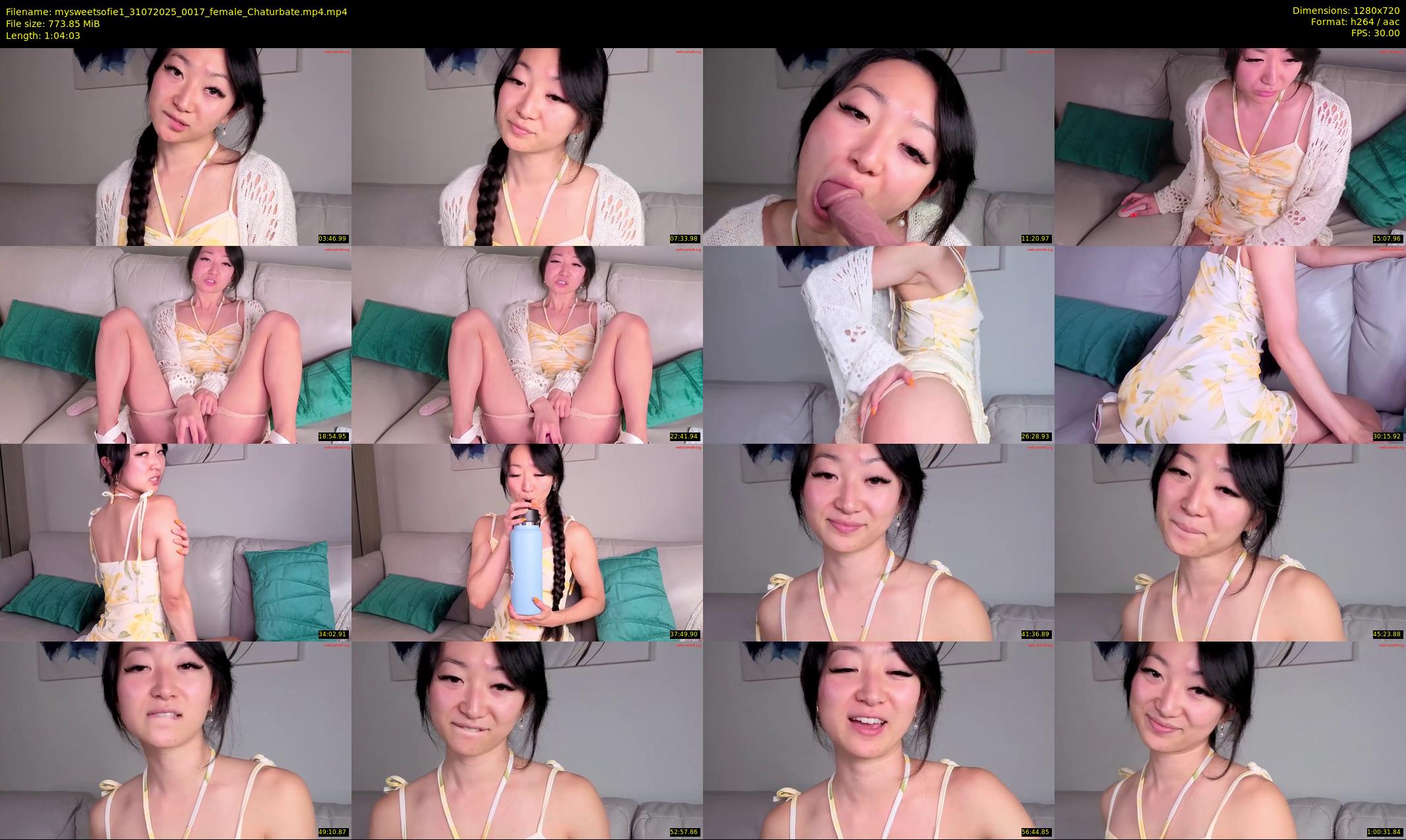 mysweetsofie1 — 65 minute Chaturbate female cam show recording, 720p, Jul 31, 2025