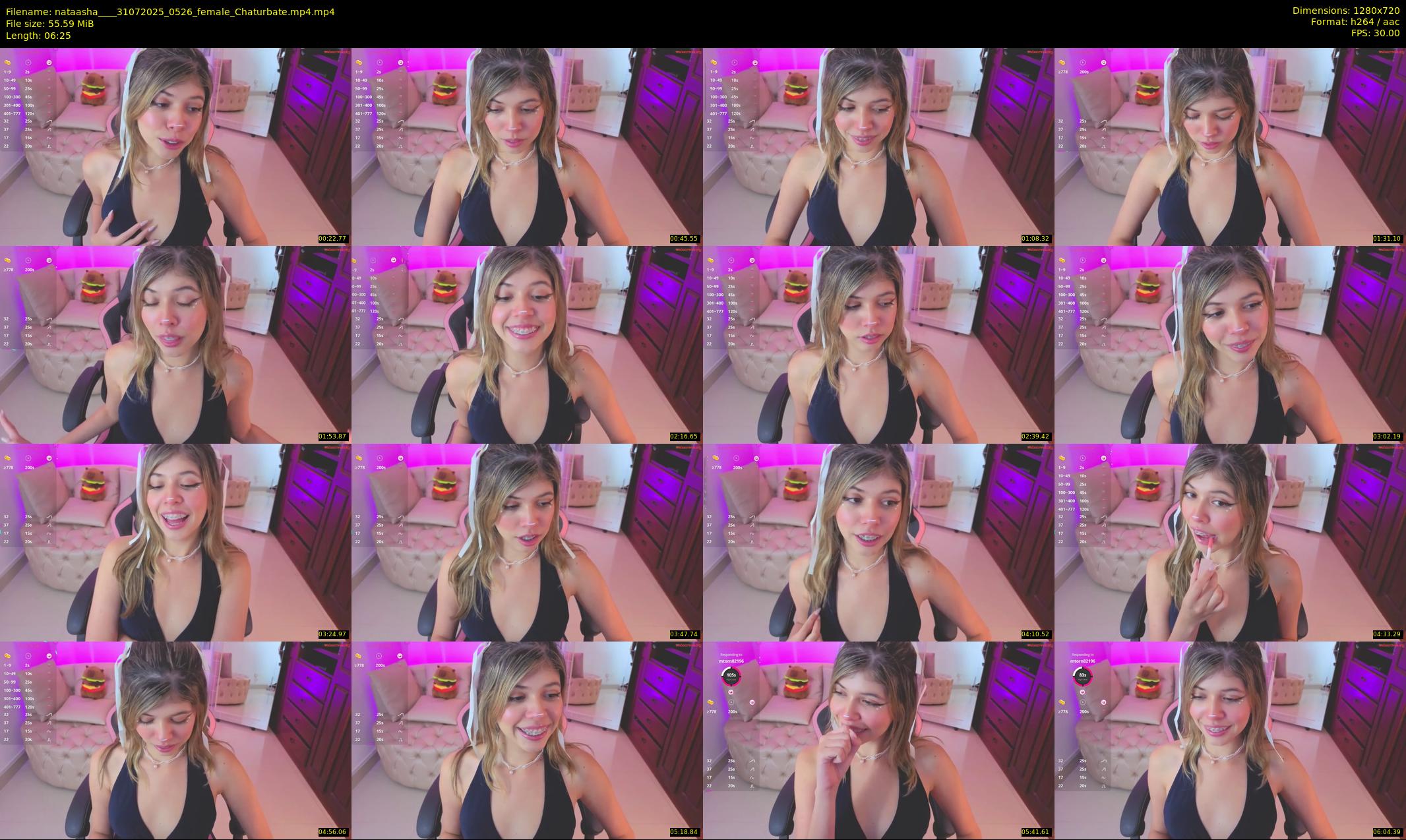 nataasha___ — 7 minute Chaturbate female cam show recording, 720p, Jul 31, 2025