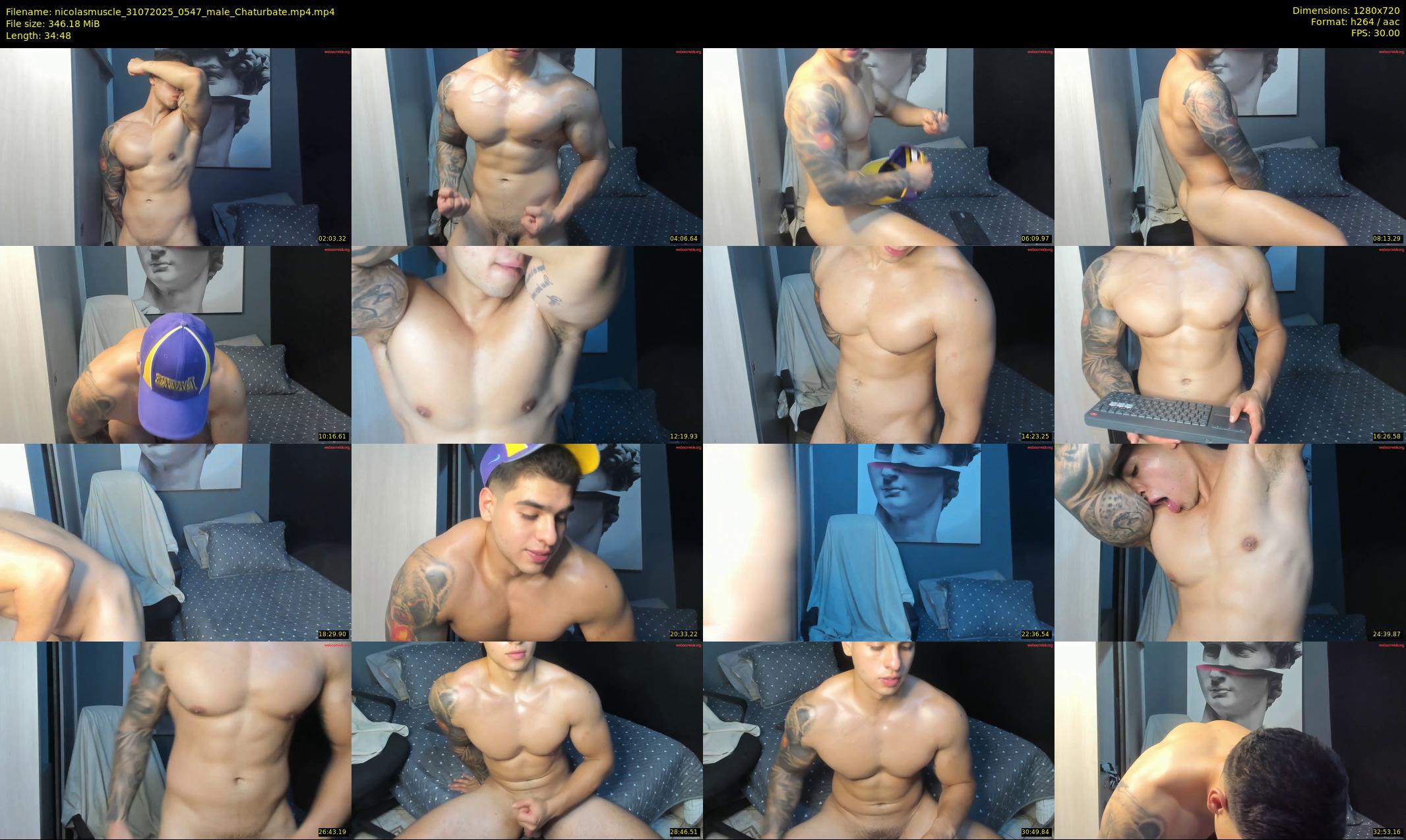 nicolasmuscle — 35 minute Chaturbate male cam show recording, 720p, Jul 31, 2025