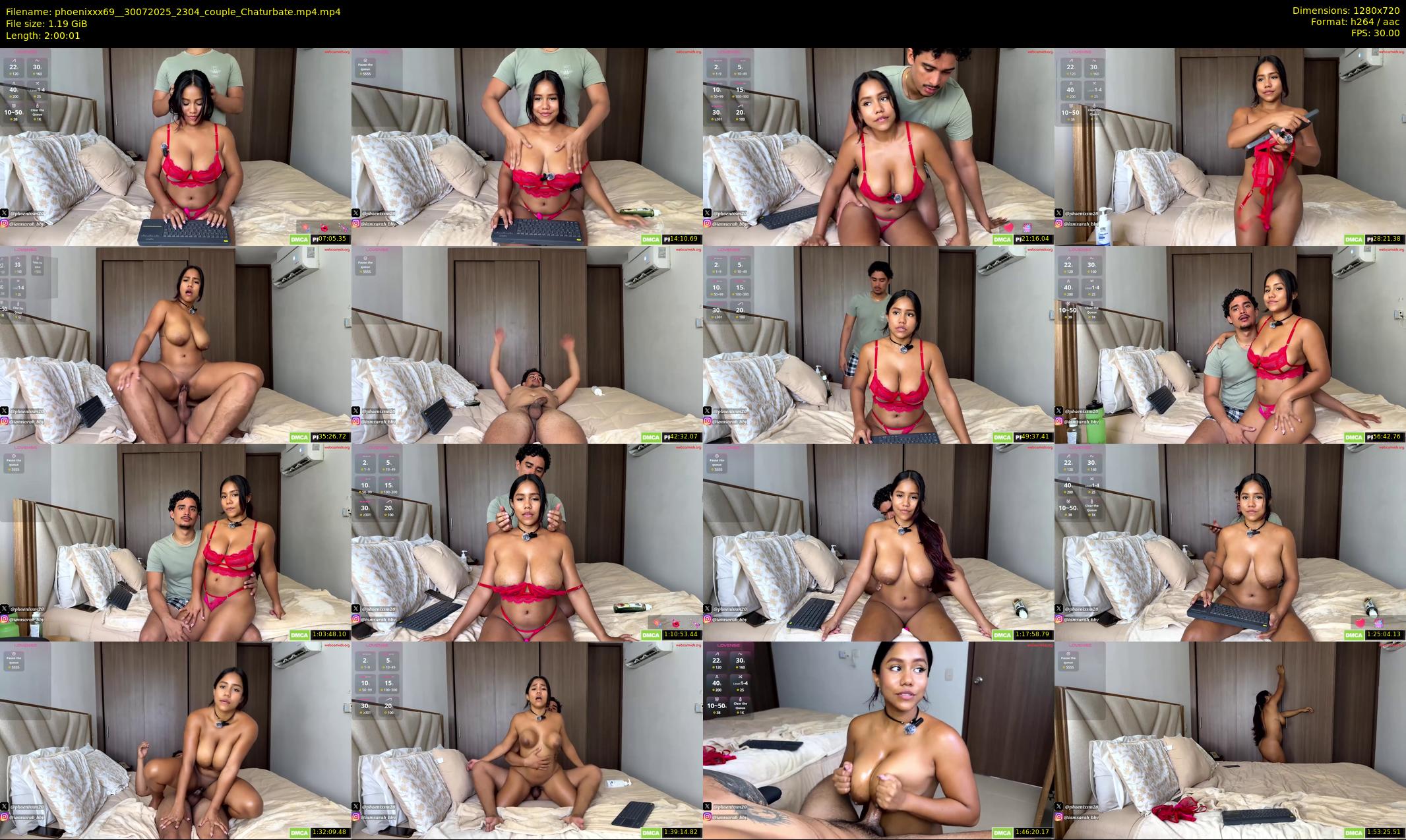 phoenixxx69_ — 121 minute Chaturbate couple cam show recording, 720p, Jul 30, 2025