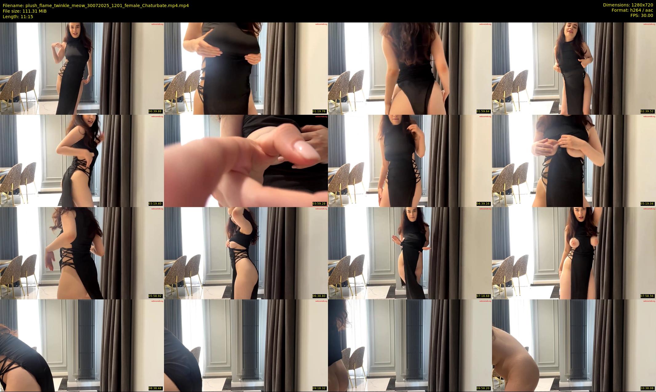 plush_flame_twinkle_meow — 12 minute Chaturbate female cam show recording, 720p, Jul 30, 2025