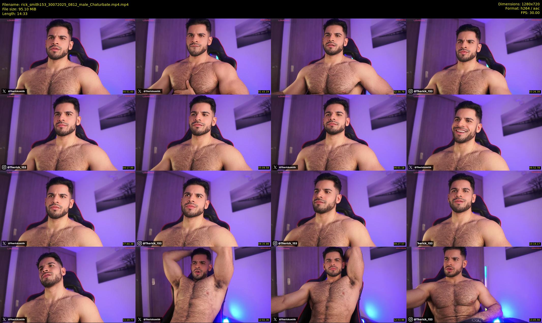 rick_smith153 — 15 minute Chaturbate male cam show recording, 720p, Jul 30, 2025
