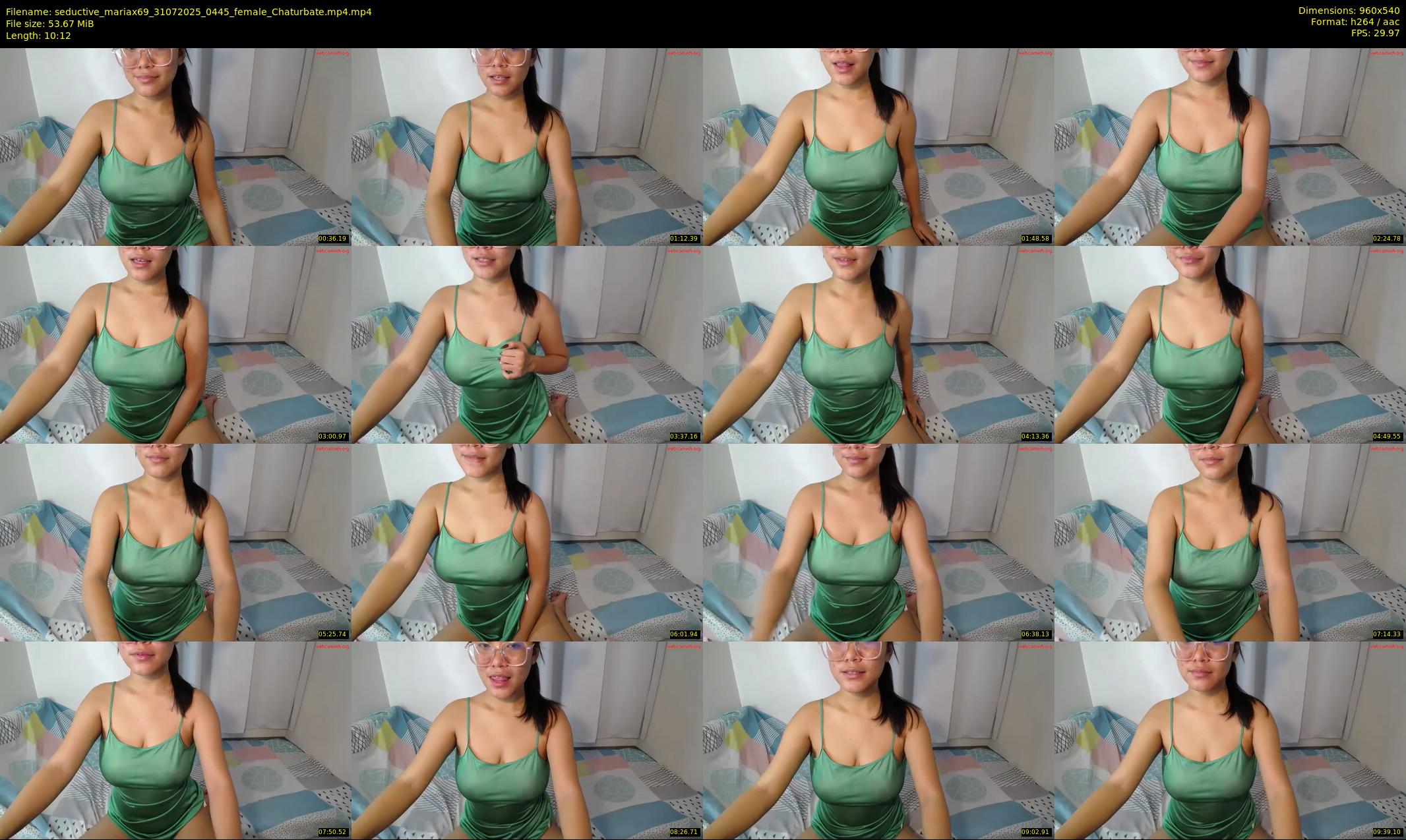 seductive_mariax69 — 11 minute Chaturbate female cam show recording, 480p, Jul 31, 2025