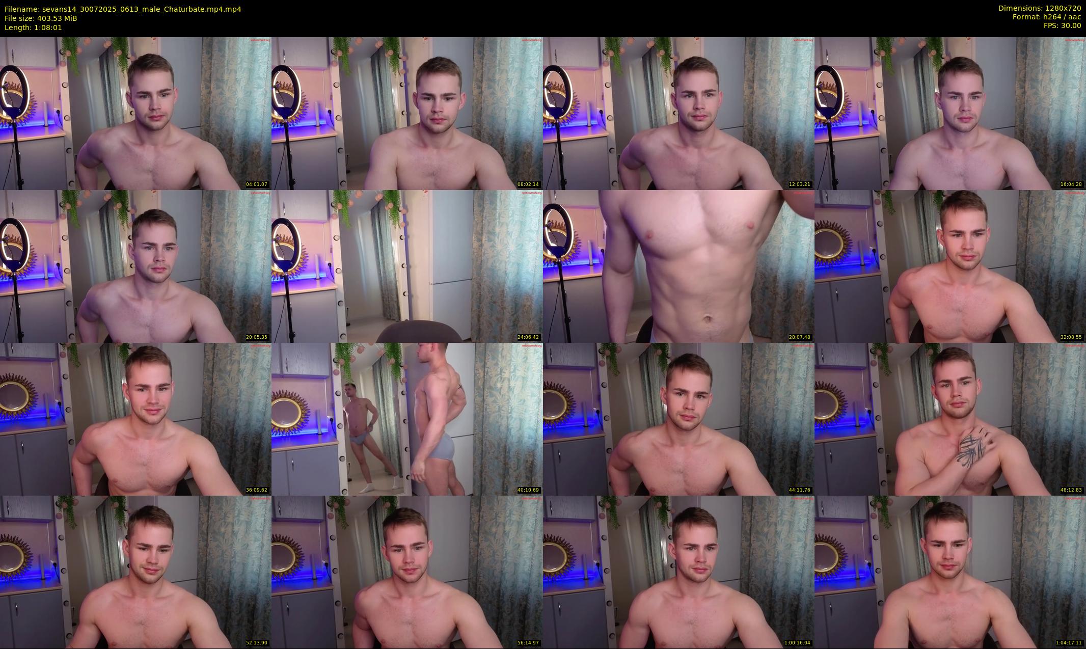 sevans14 — 69 minute Chaturbate male cam show recording, 720p, Jul 30, 2025