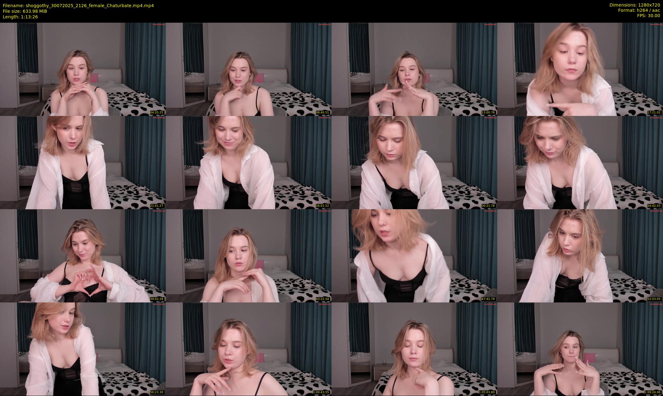 shoggothy — 74 minute Chaturbate female cam show recording, 720p, Jul 30, 2025