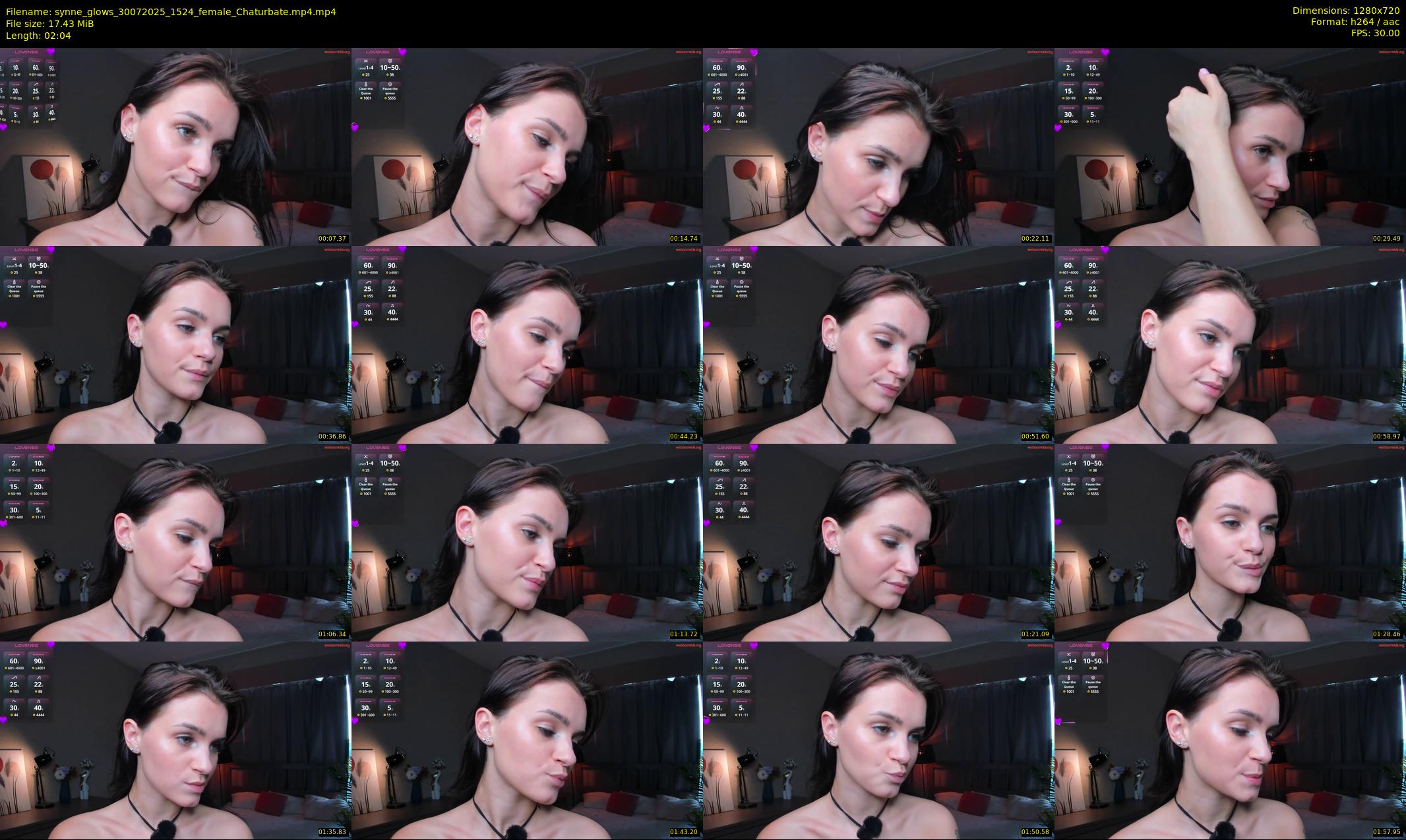 synne_glows — 3 minute Chaturbate female cam show recording, 720p, Jul 30, 2025