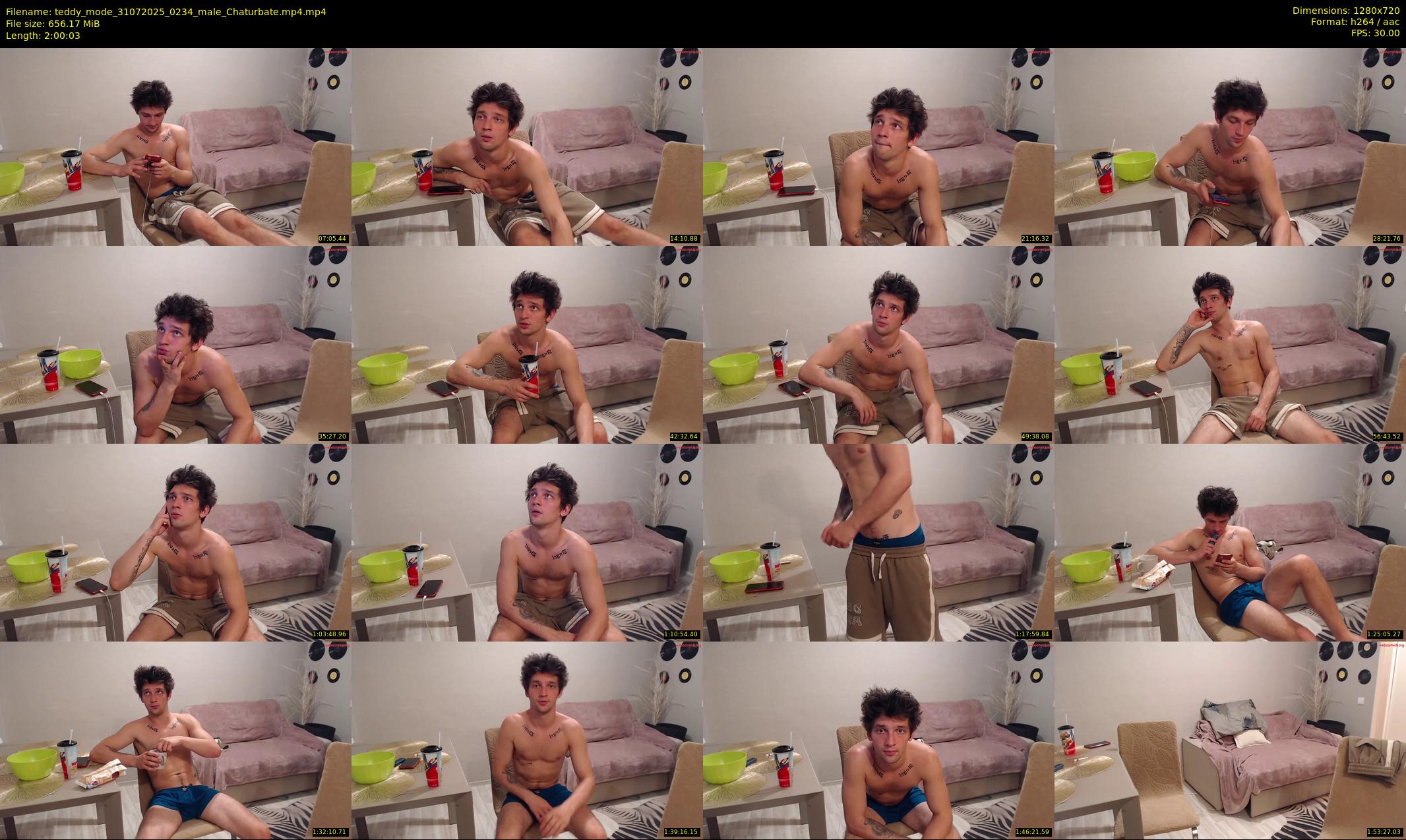 teddy_mode — 121 minute Chaturbate couple cam show recording, 720p, Jul 31, 2025
