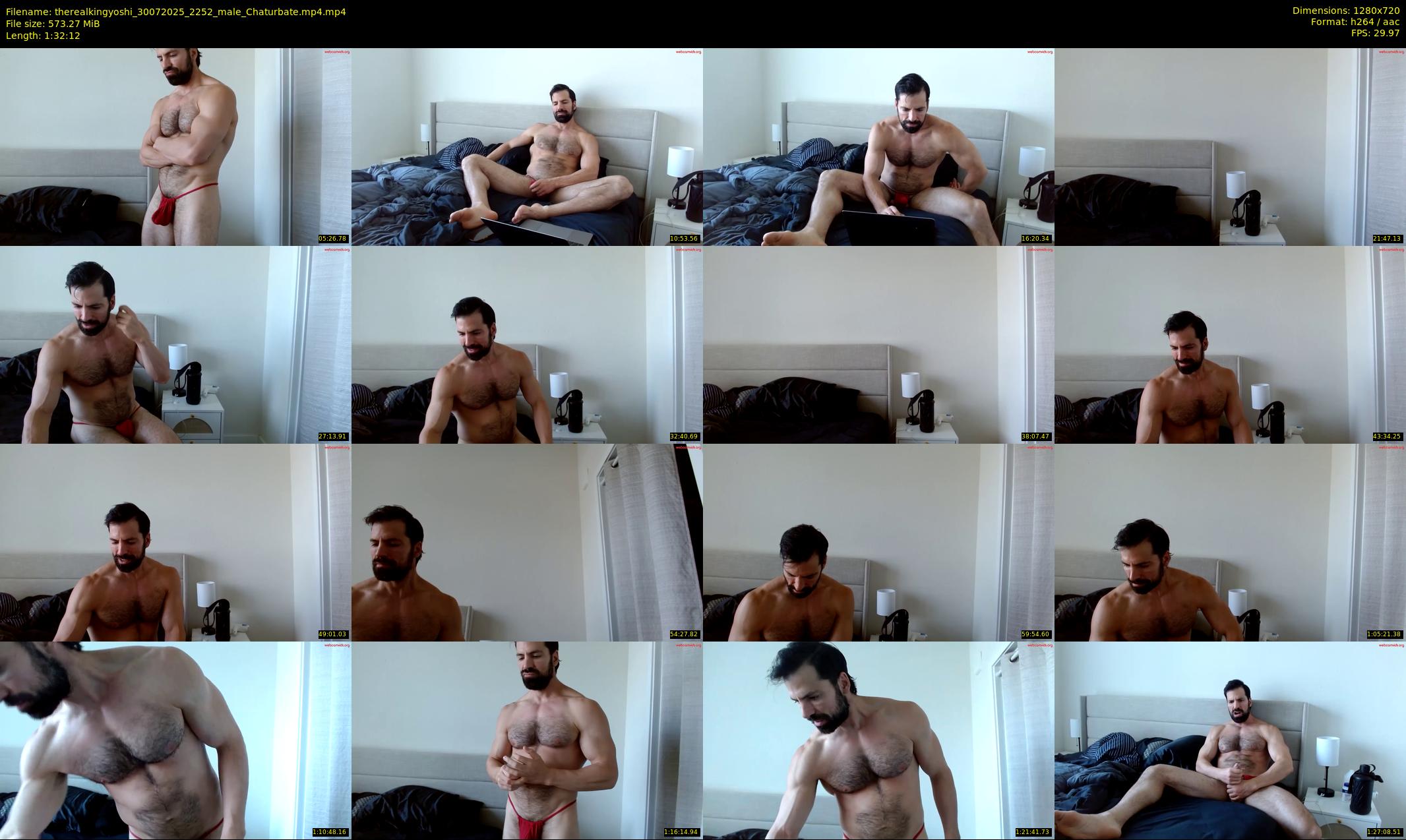 therealkingyoshi — 93 minute Chaturbate male cam show recording, 720p, Jul 30, 2025