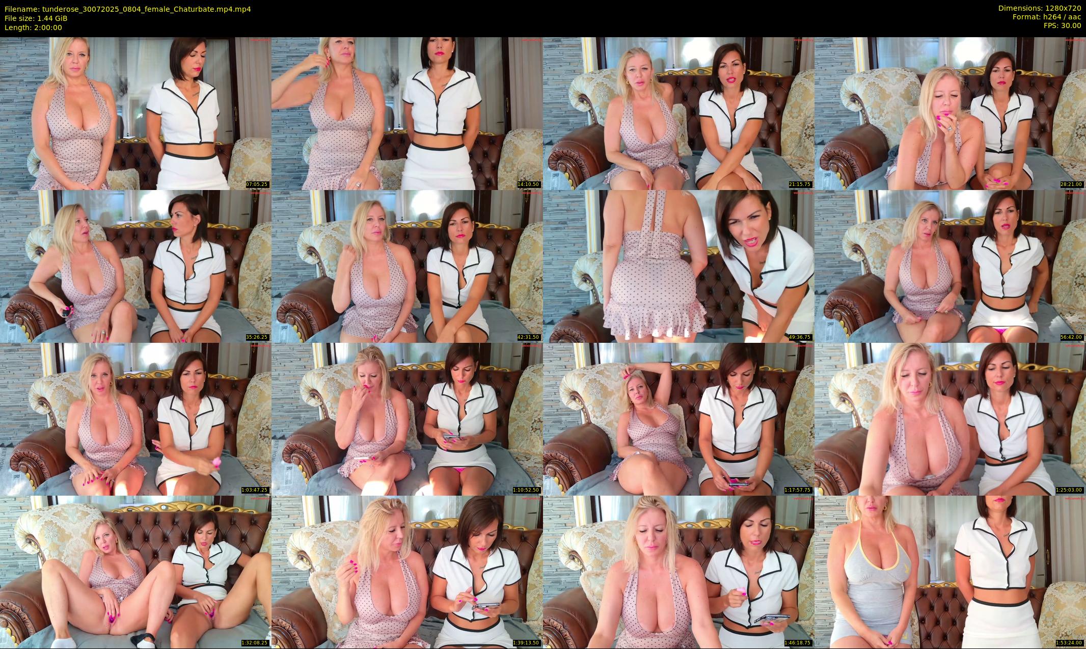 tunderose — 120 minute Chaturbate female cam show recording, 720p, Jul 30, 2025