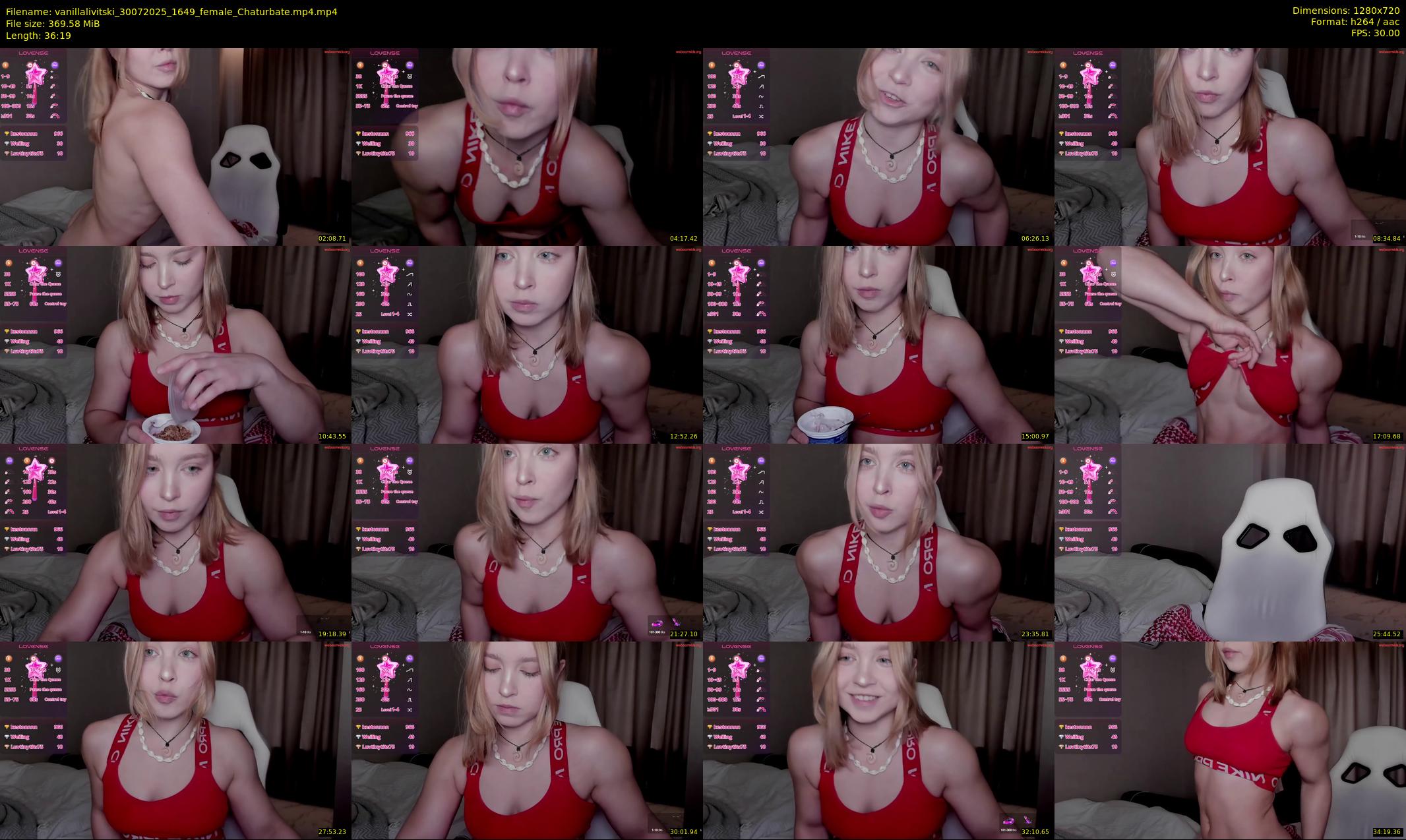 vanillalivitski — 37 minute Chaturbate female cam show recording, 720p, Jul 30, 2025