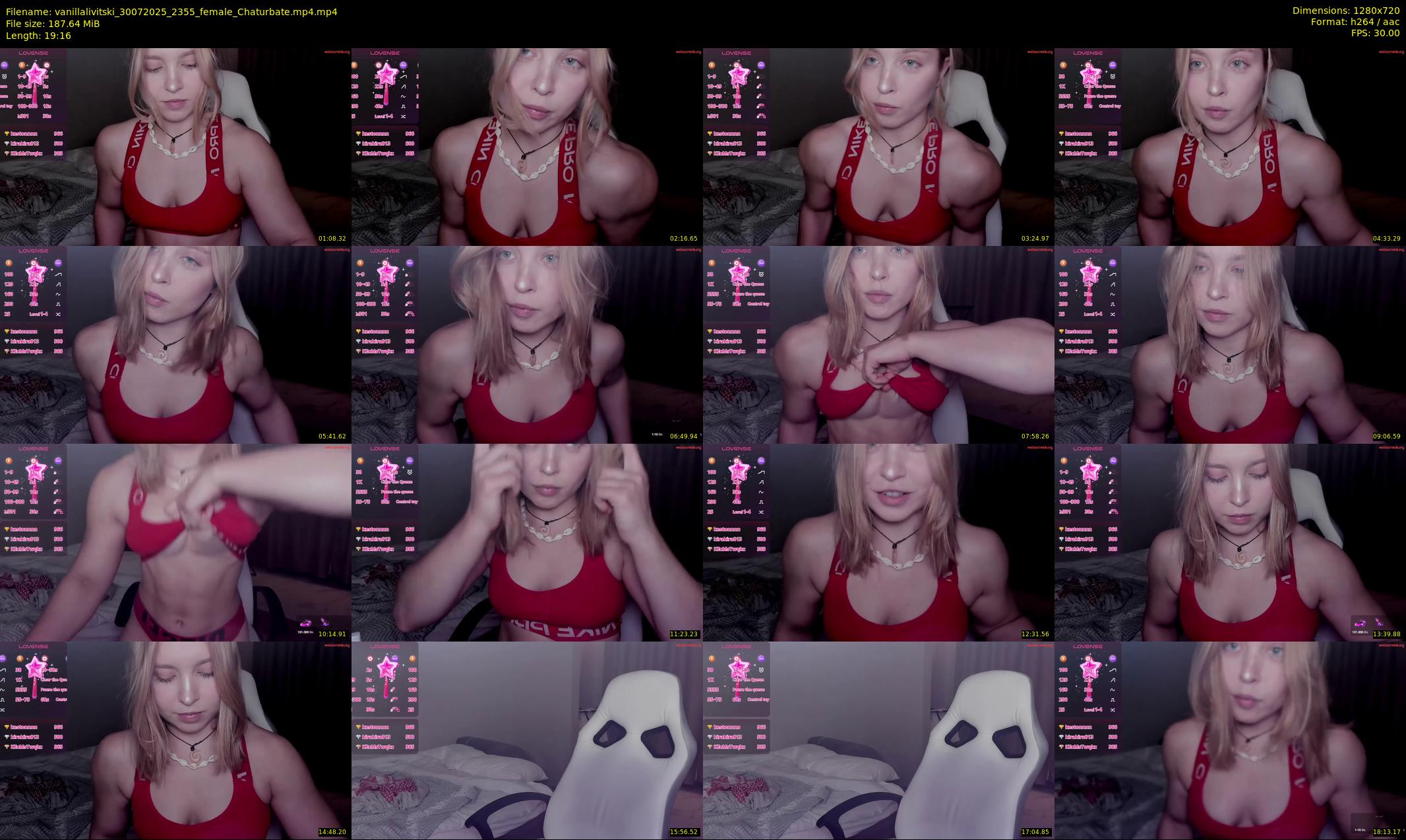 vanillalivitski — 20 minute Chaturbate female cam show recording, 720p, Jul 30, 2025